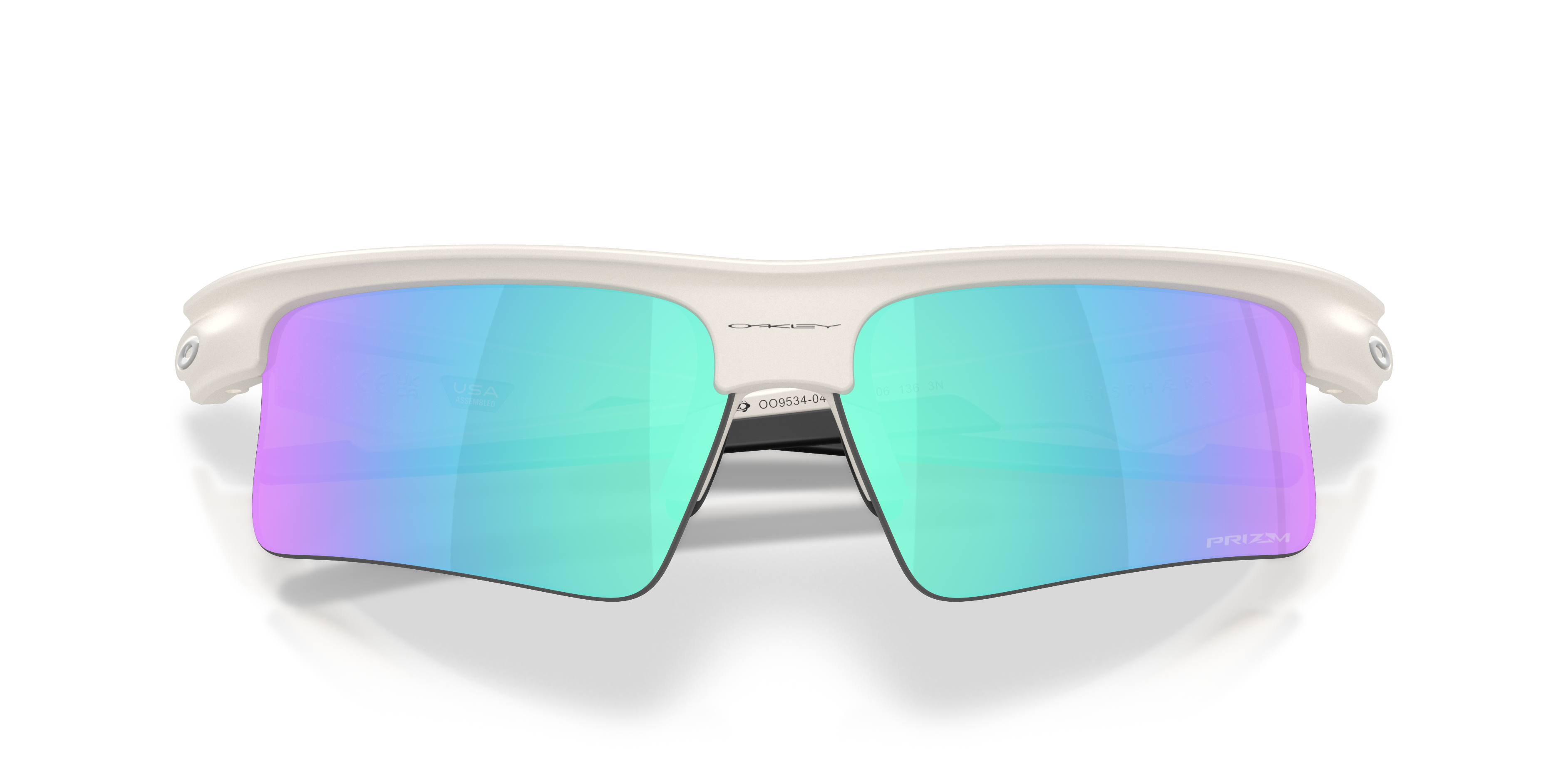 Oakley OO9534 Bisphaera Speed Rectangle Sunglasses - Polished Black