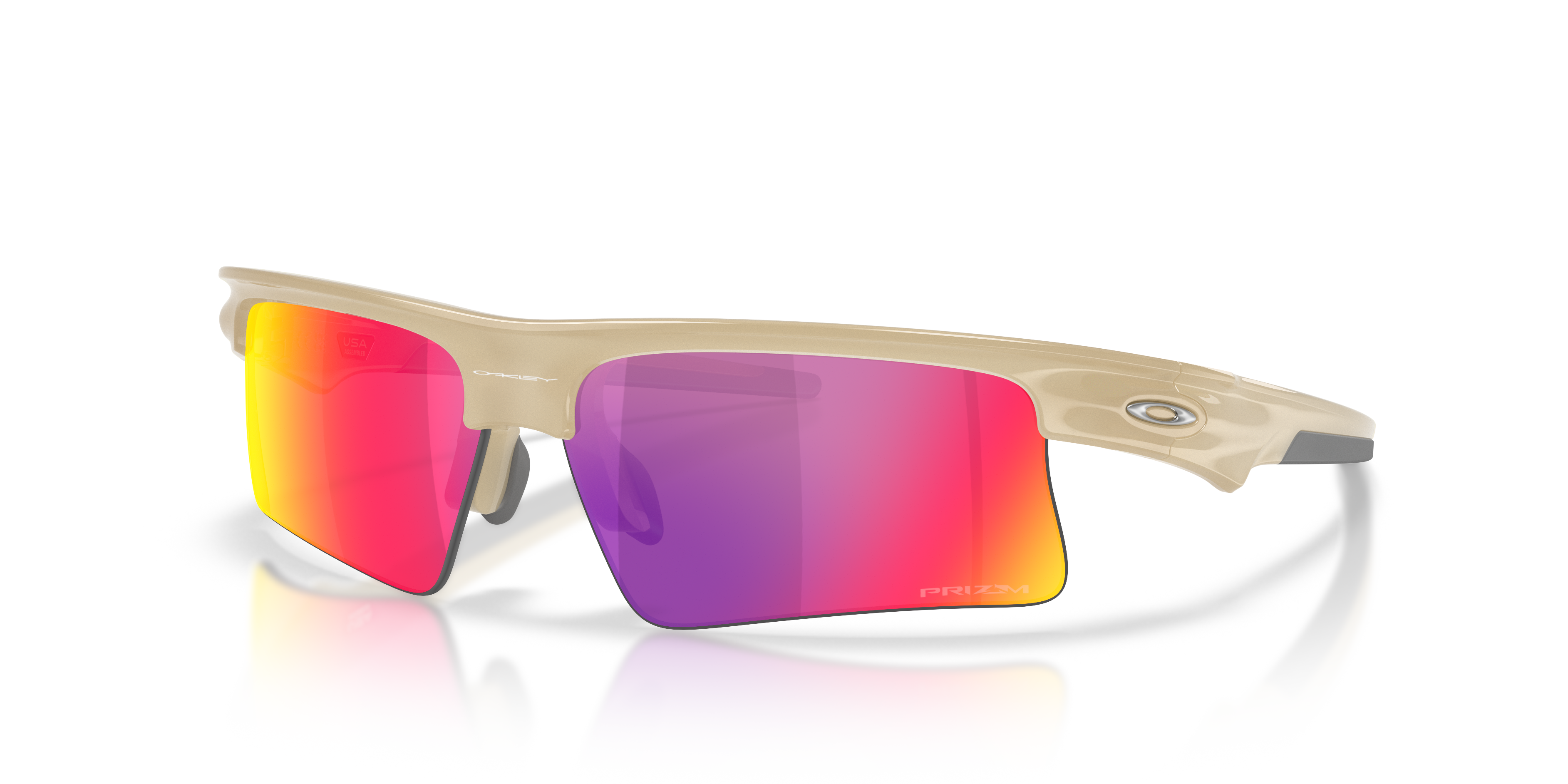 Oakley OO9534 Bisphaera Speed Rectangle Sunglasses - Matte Trans Stonewash