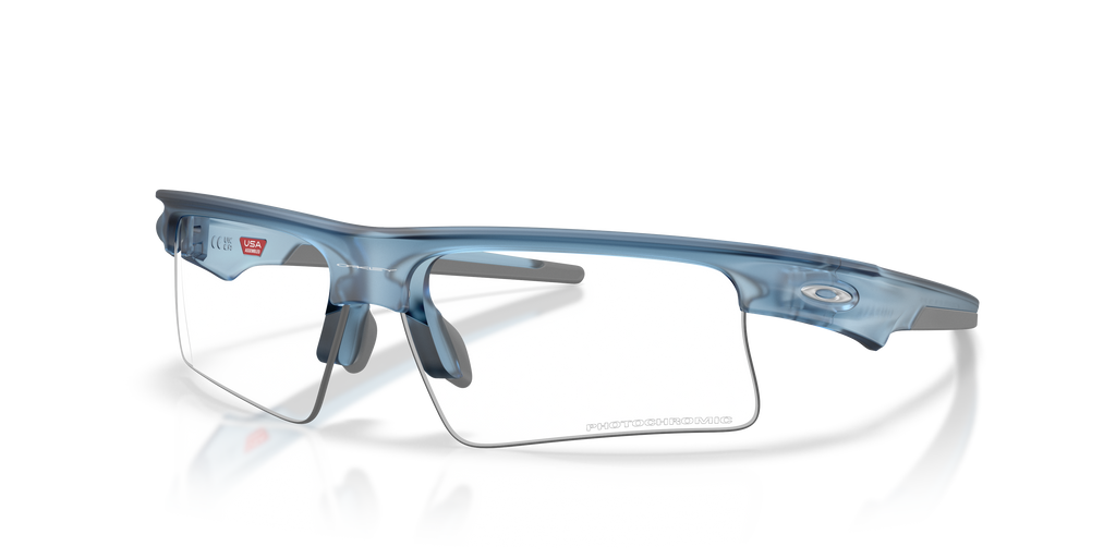 Oakley OO9534 Bisphaera Speed Rectangle Sunglasses - Matte Trans Stonewash