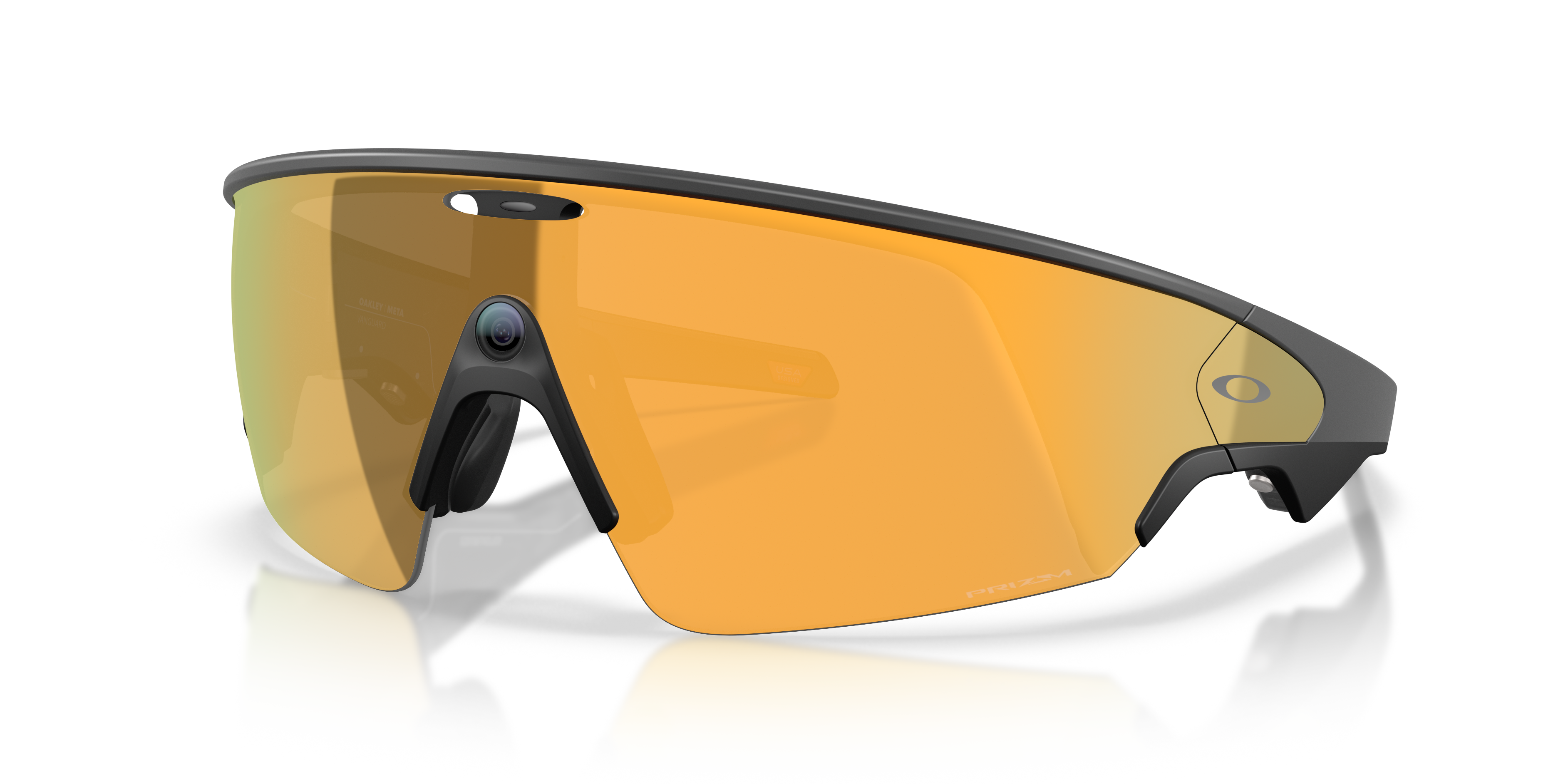 Oakley Oakley Meta Vanguard Rectangle Sunglasses - White