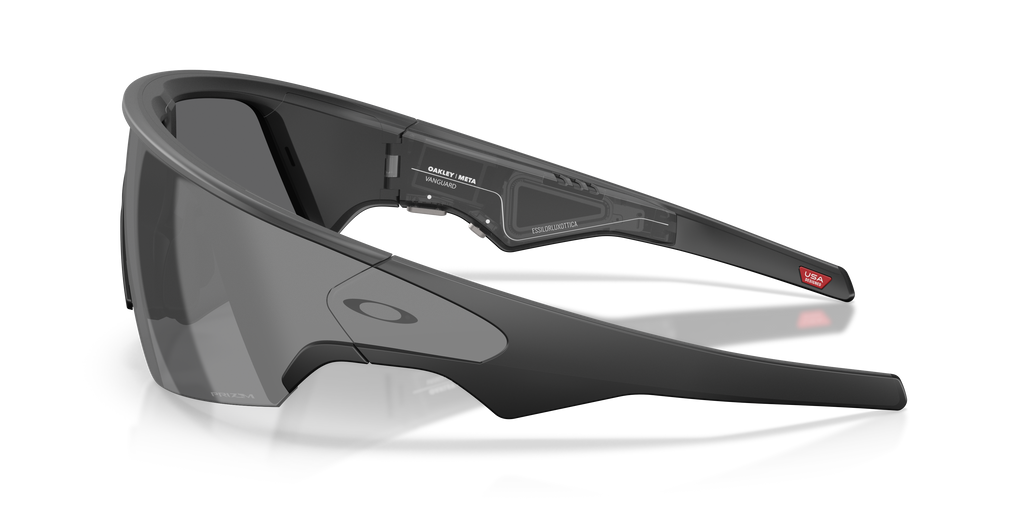 Oakley Oakley Meta Vanguard Rectangle Sunglasses - Black