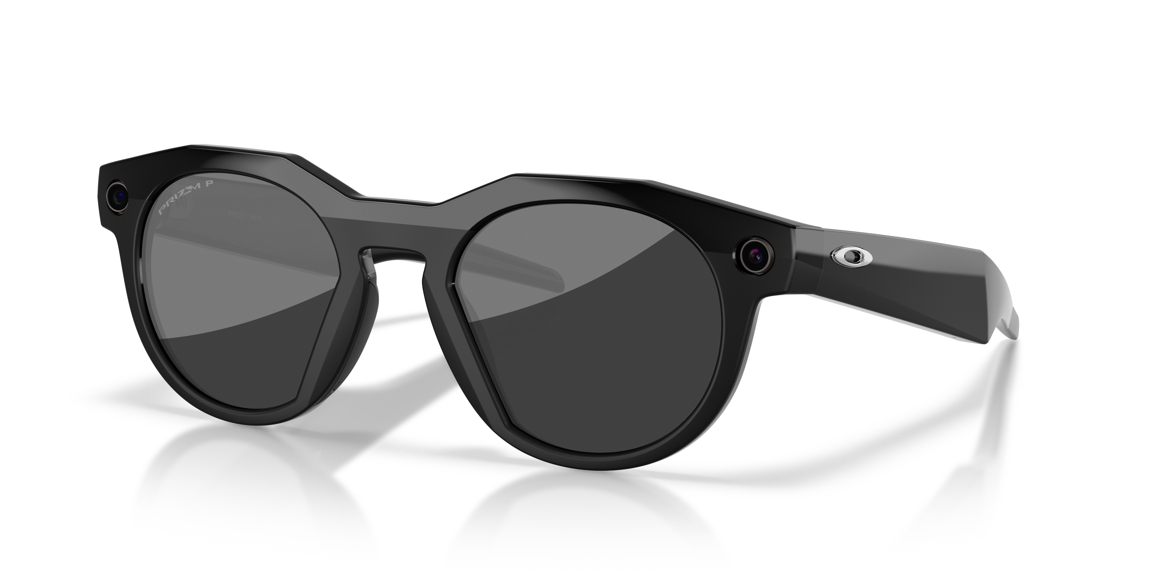 Oakley Oakley Meta HSTN Round Sunglasses - Black