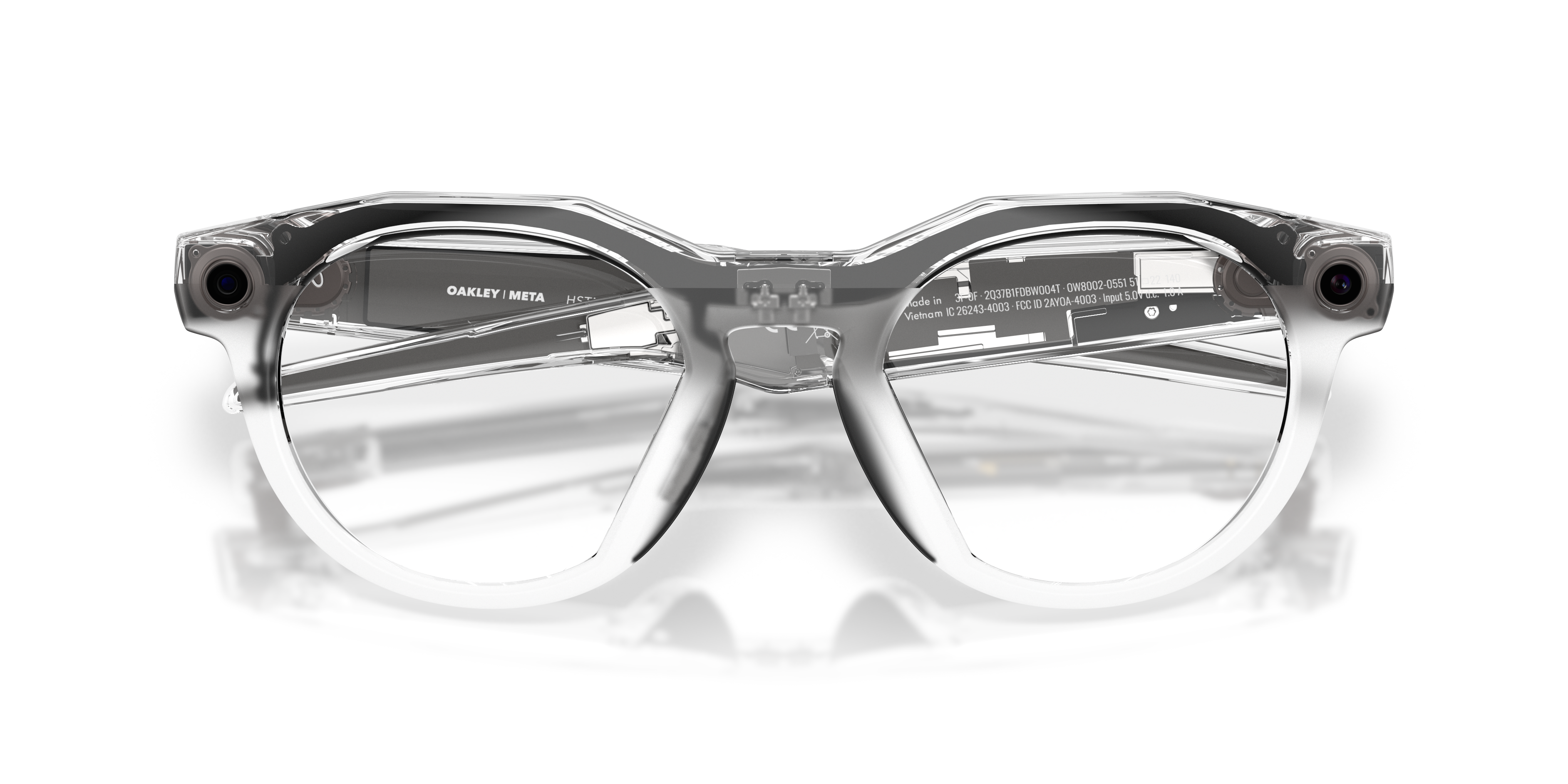 Oakley | Meta Oakley Meta HSTN Round Sunglasses - Clear