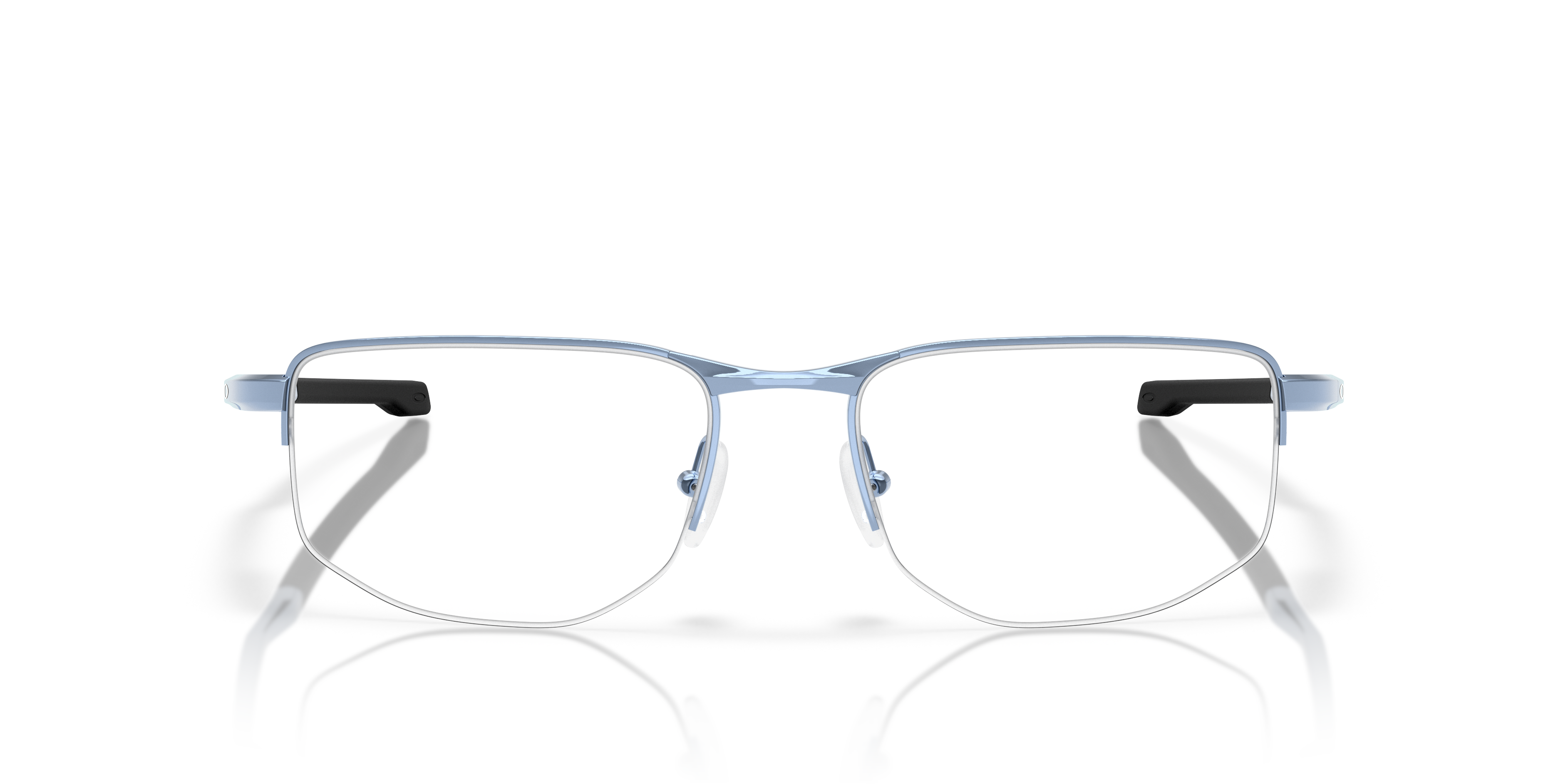 Oakley OX3035 Addams 0.5 Rectangle Eyeglasses - Polished Stonewash