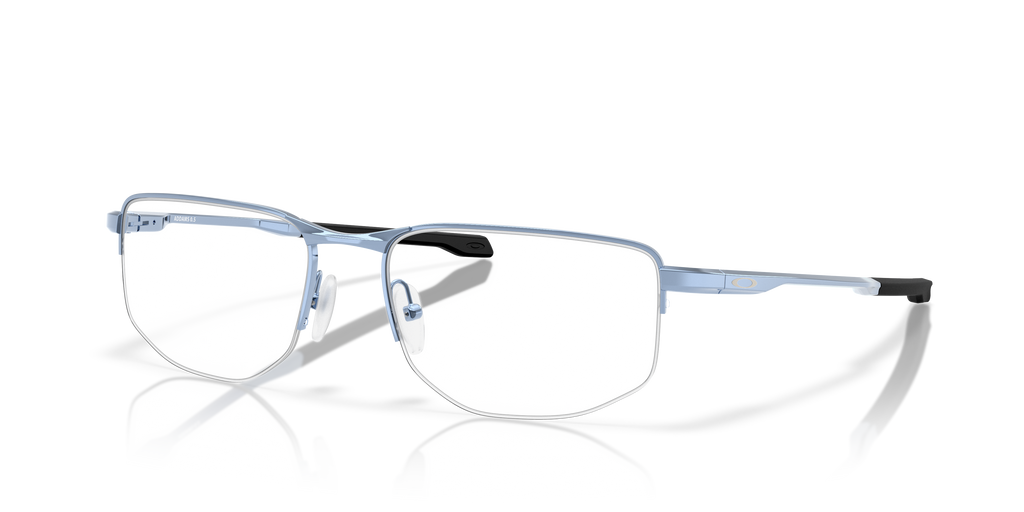 Oakley OX3035 Addams 0.5 Rectangle Eyeglasses - Polished Stonewash