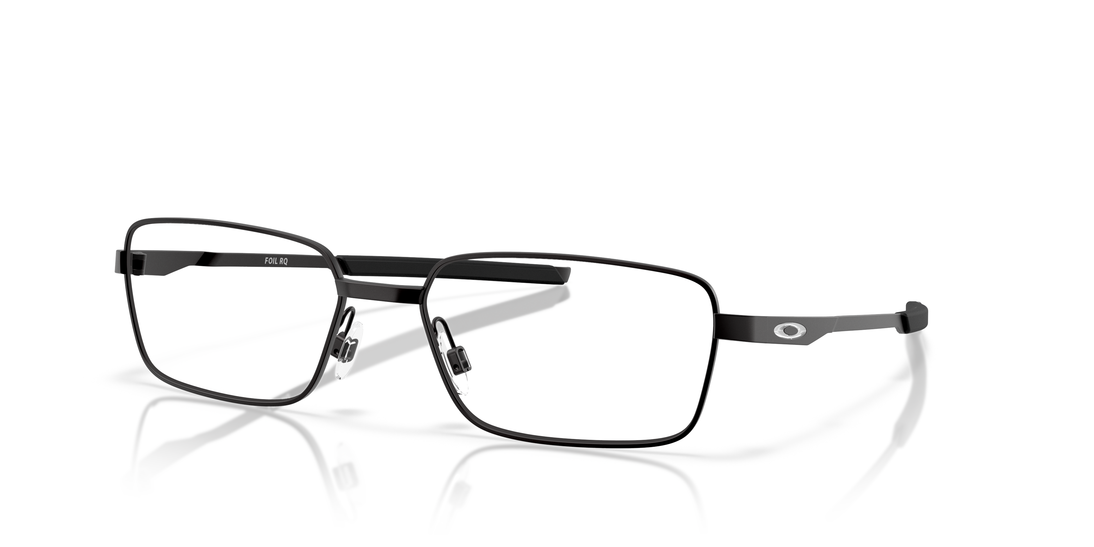 Oakley OX3036 Foil RQ Rectangle Eyeglasses - Satin Lead