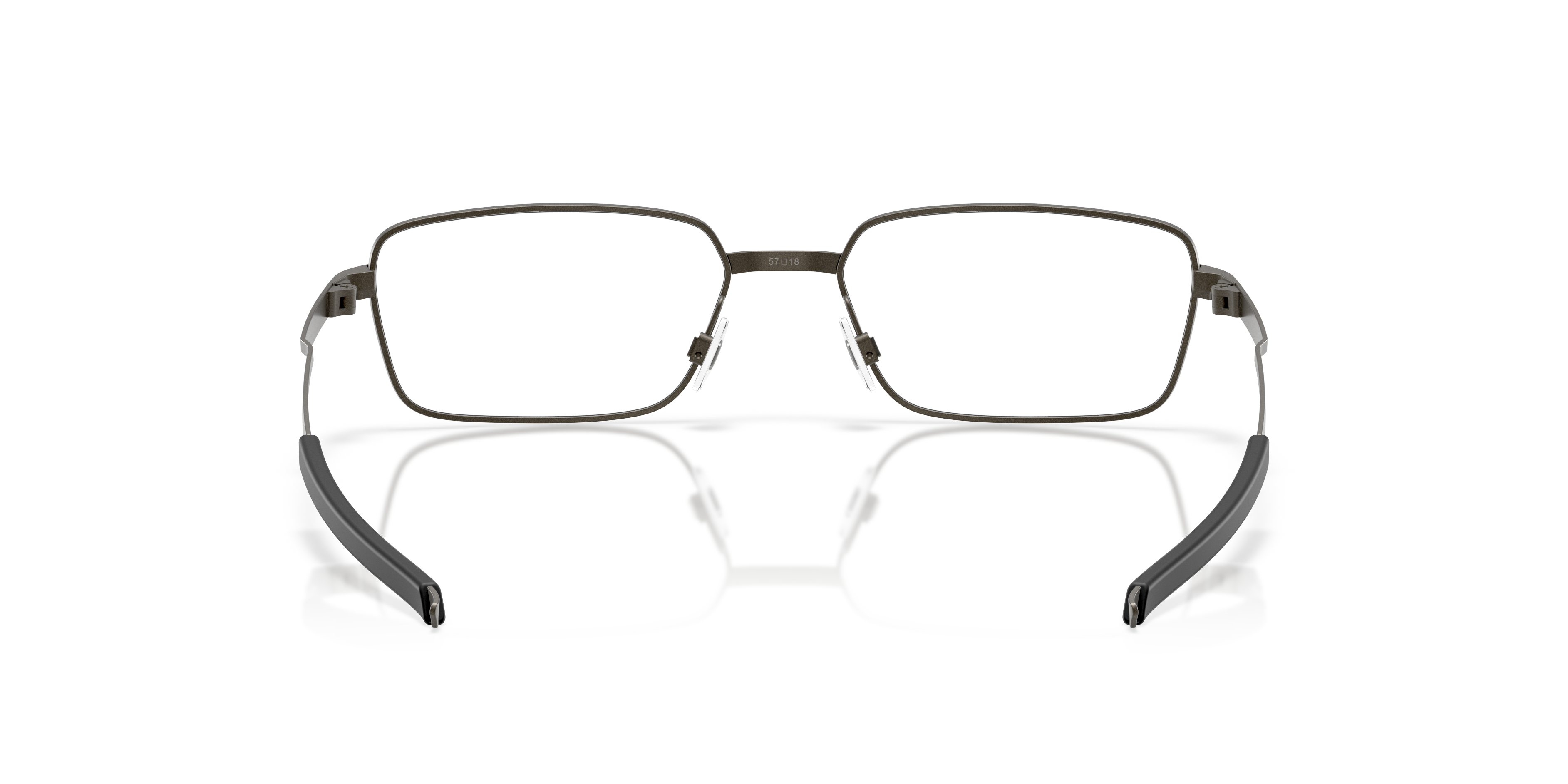 Oakley OX3036 Foil RQ Rectangle Eyeglasses - Satin Lead