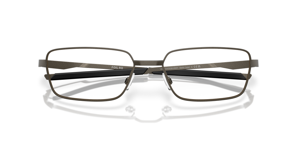 Oakley OX3036 Foil RQ Rectangle Eyeglasses - Satin Black