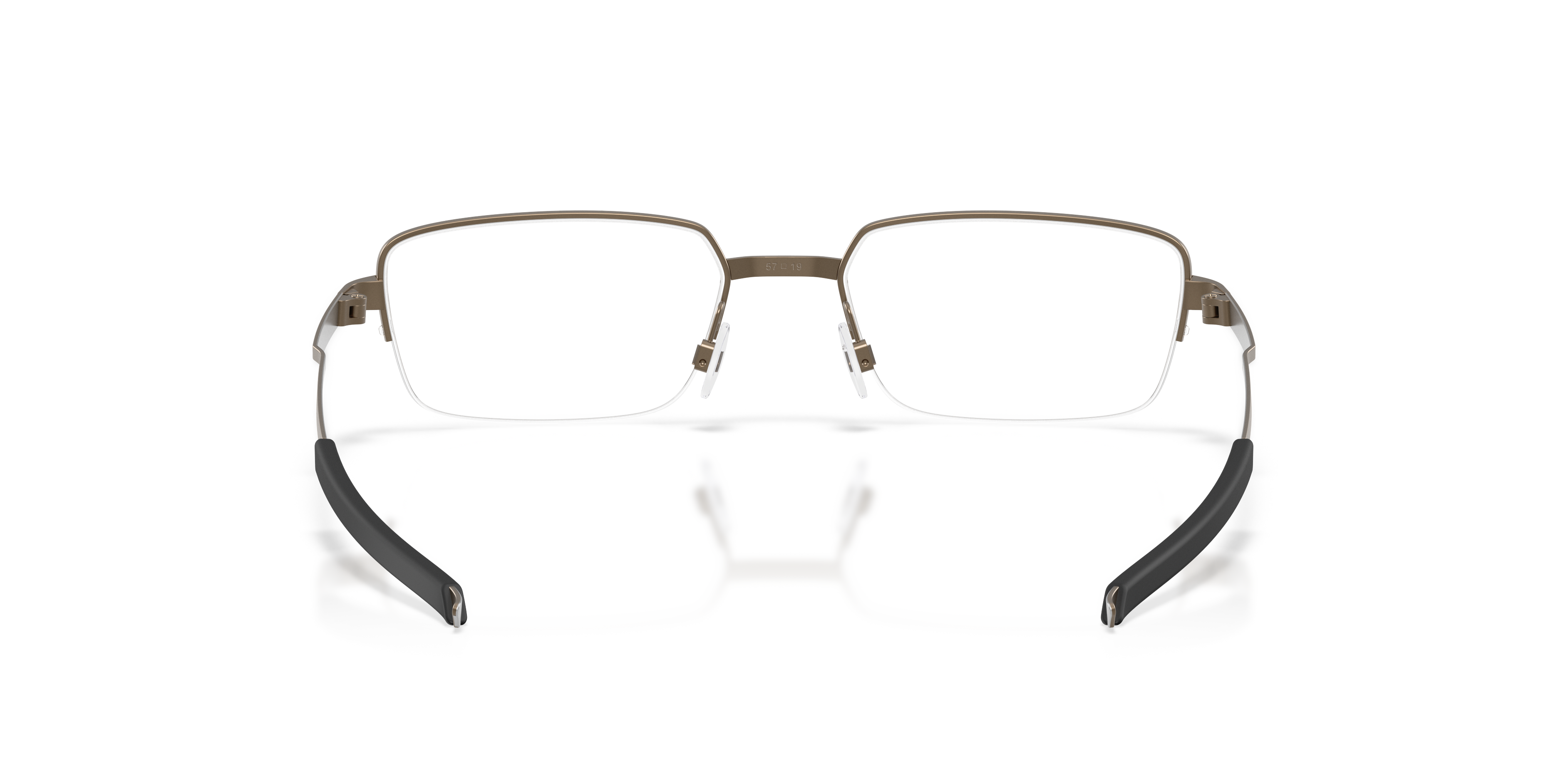 Oakley OX3100 Foil RQ 0.5 Rectangle Eyeglasses - Pewter