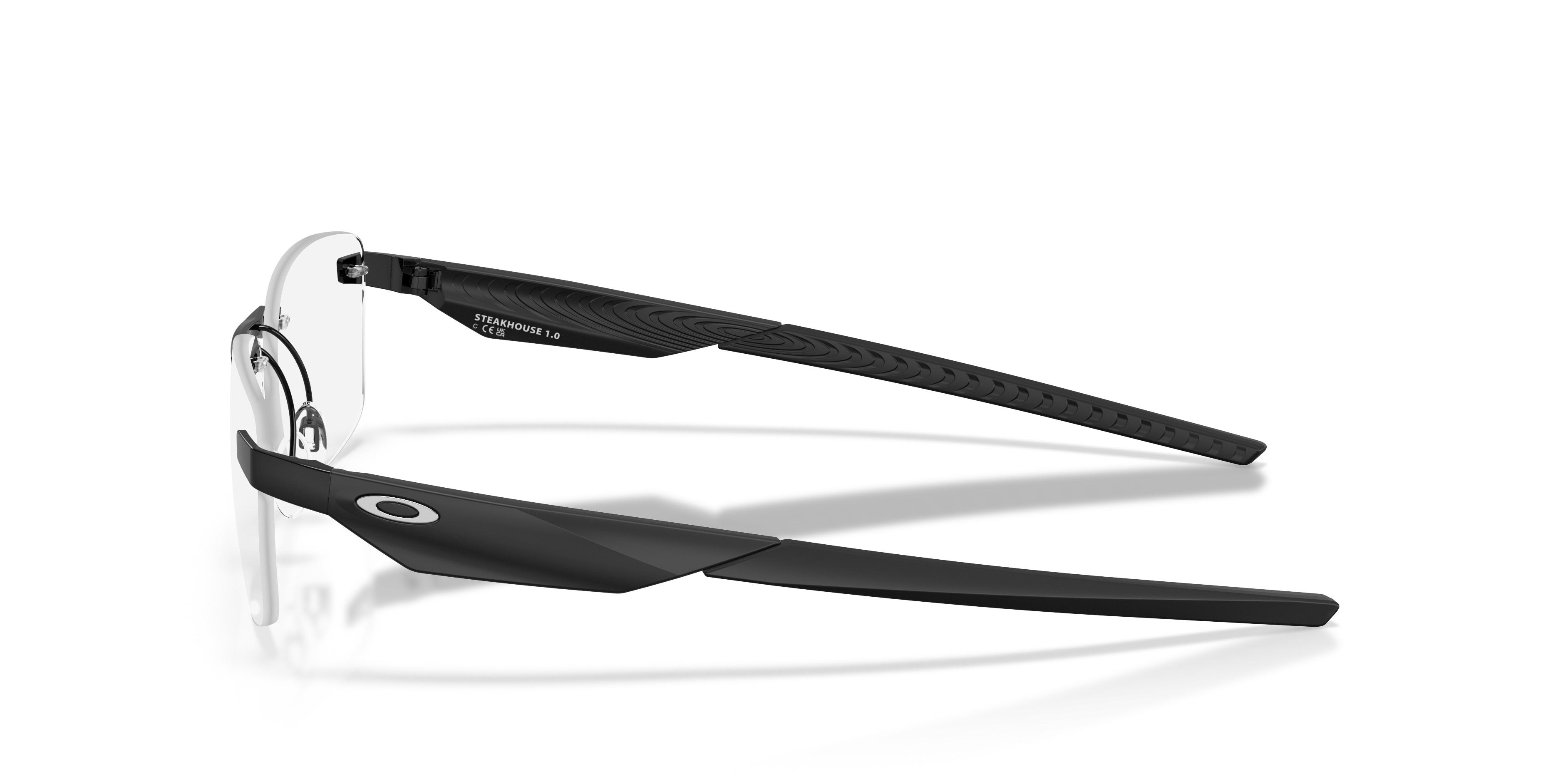 Oakley OX3126 Steakhouse 1.0 Rectangle Eyeglasses - Matte Gunmetal