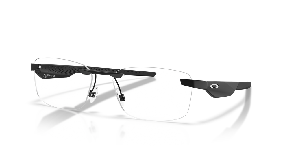 Oakley OX3126 Steakhouse 1.0 Rectangle Eyeglasses - Satin Black