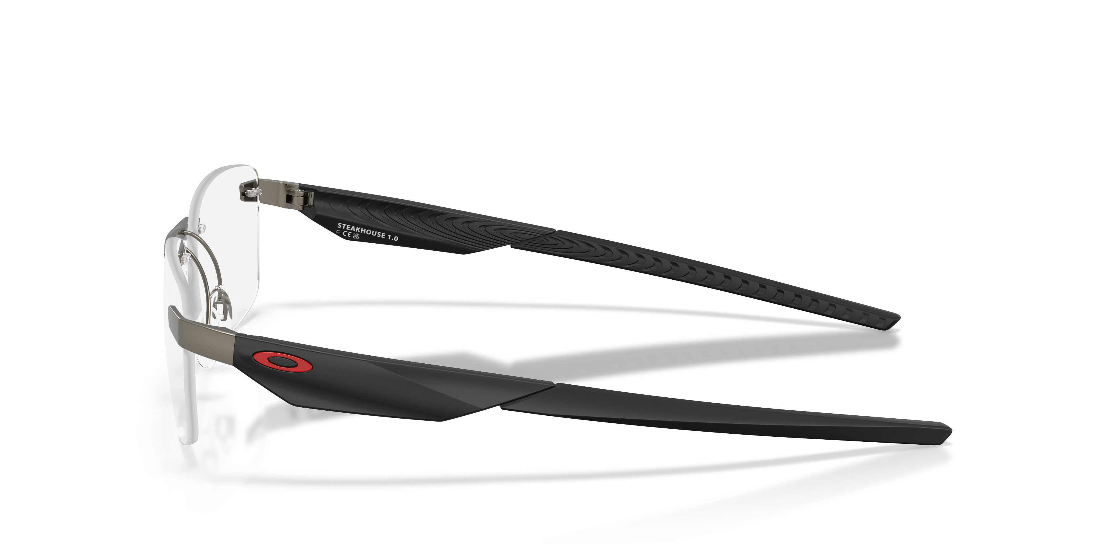Oakley OX3126 Steakhouse 1.0 Rectangle Eyeglasses - Matte Midnight