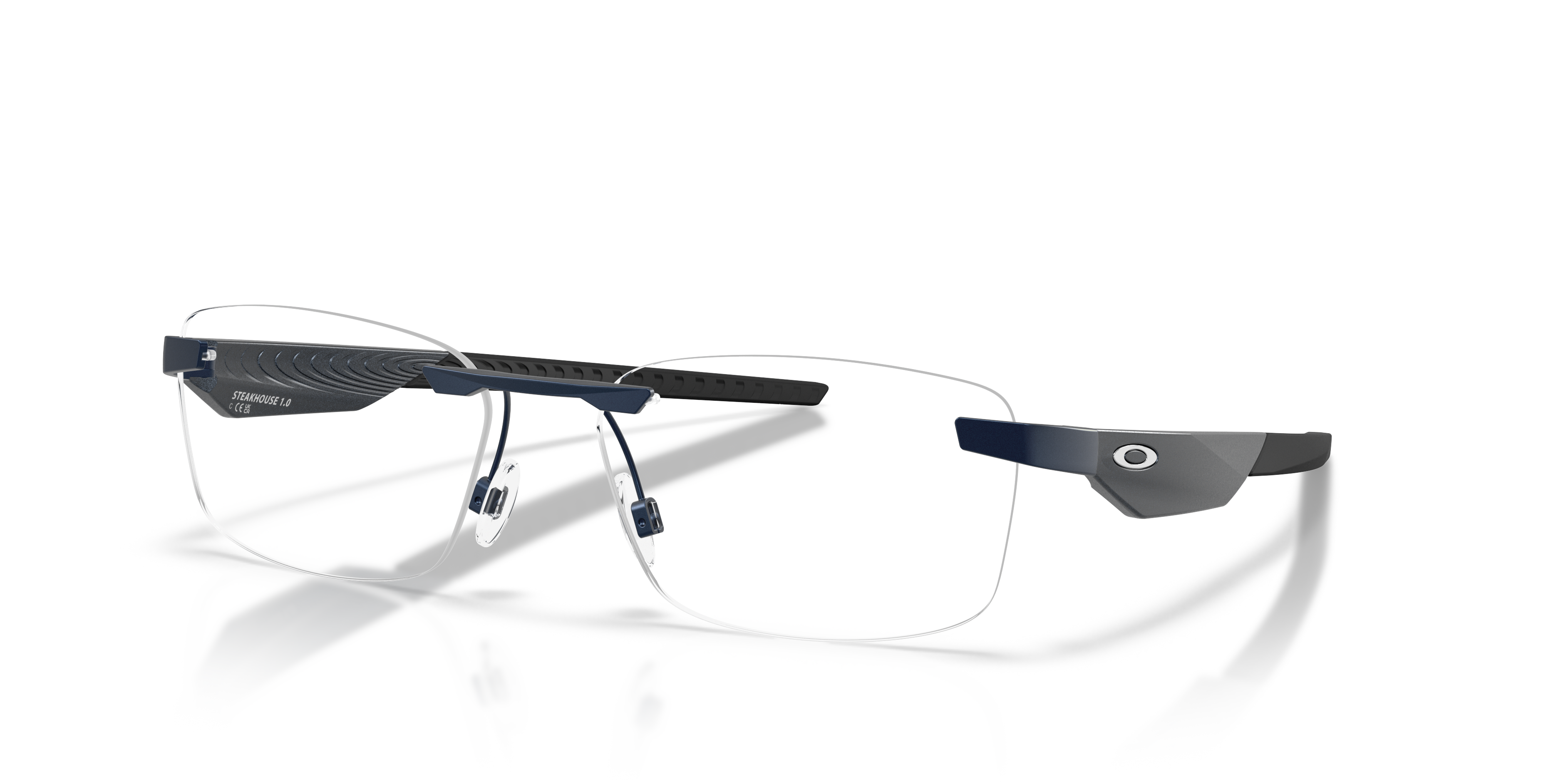 Oakley OX3126 Steakhouse 1.0 Rectangle Eyeglasses - Matte Midnight