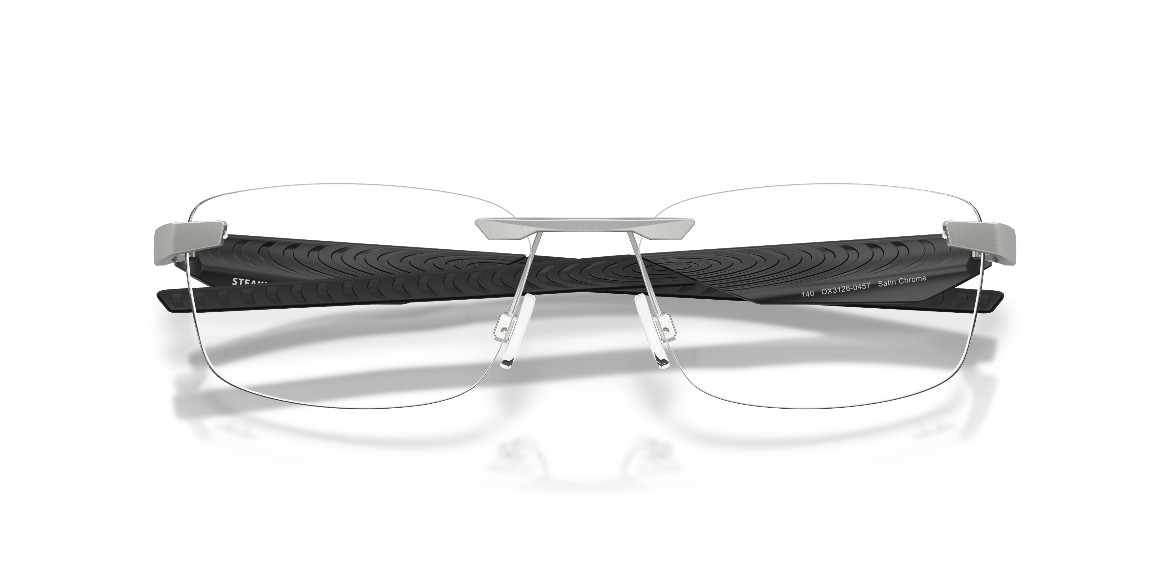 Oakley OX3126 Steakhouse 1.0 Rectangle Eyeglasses - Matte Gunmetal