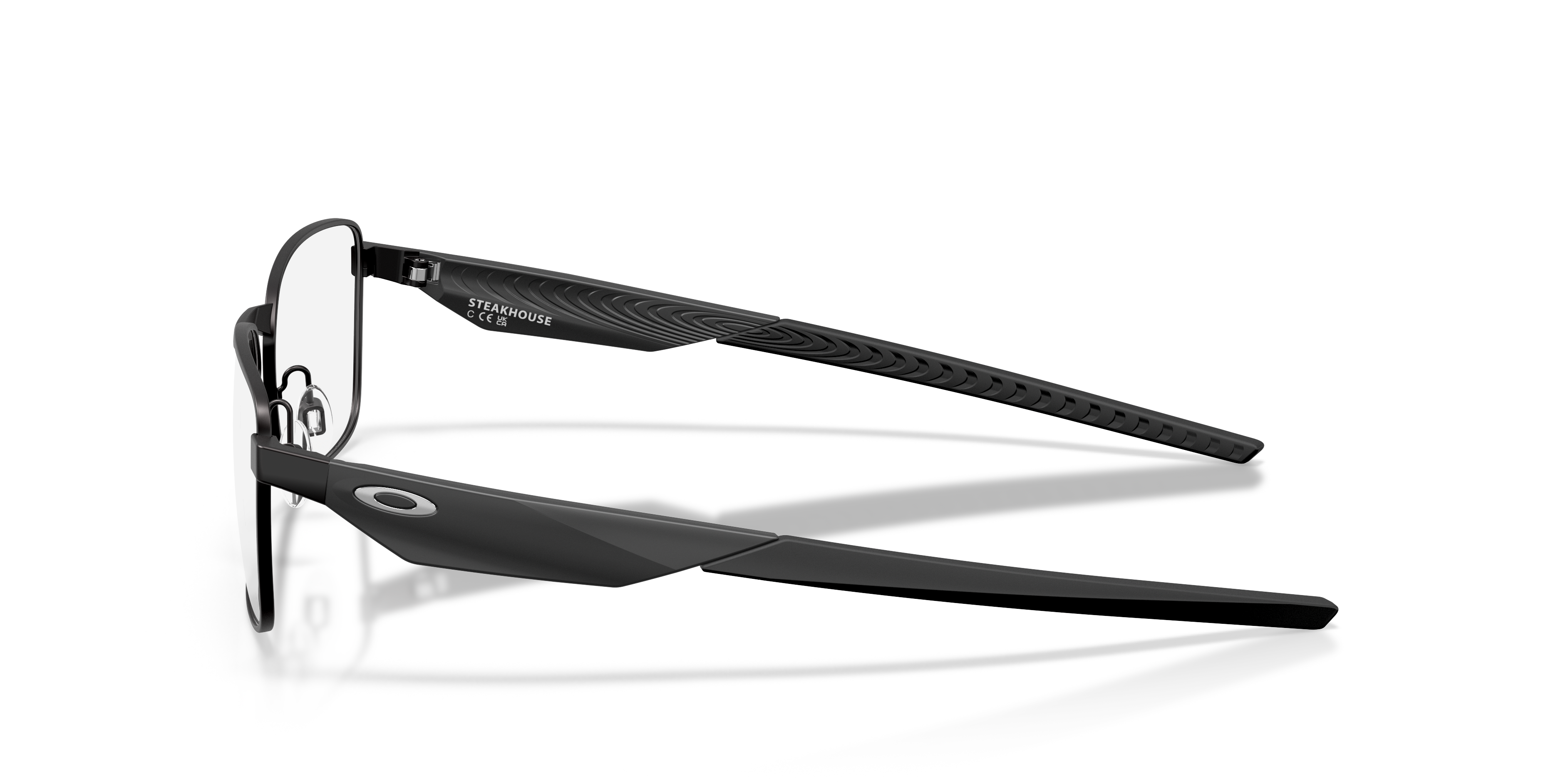 Oakley OX3140 Steakhouse Rectangle Eyeglasses - Satin Black