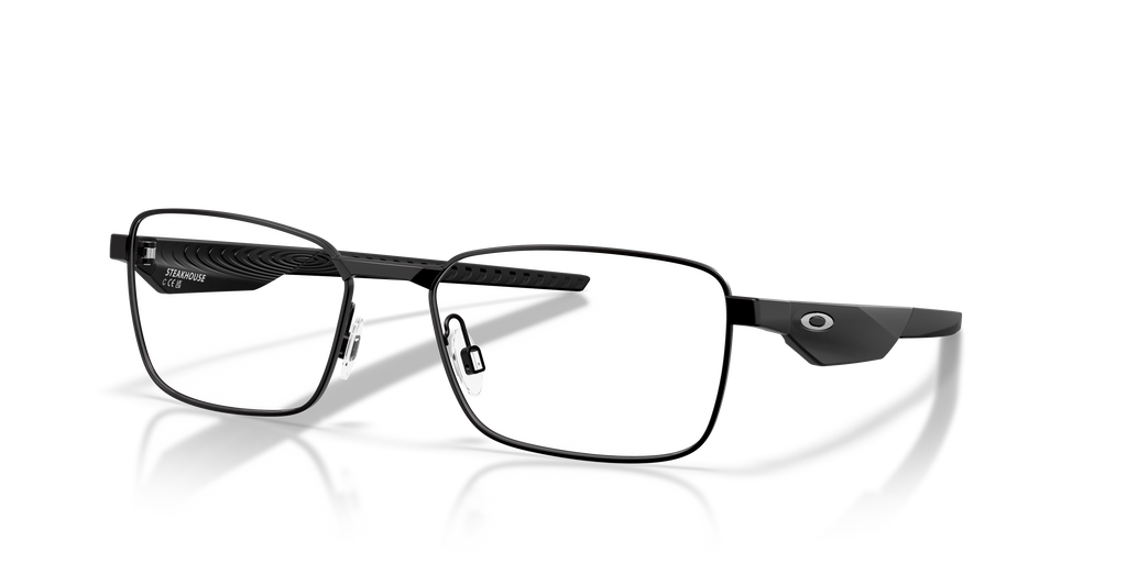 Oakley OX3140 Steakhouse Rectangle Eyeglasses - Satin Black