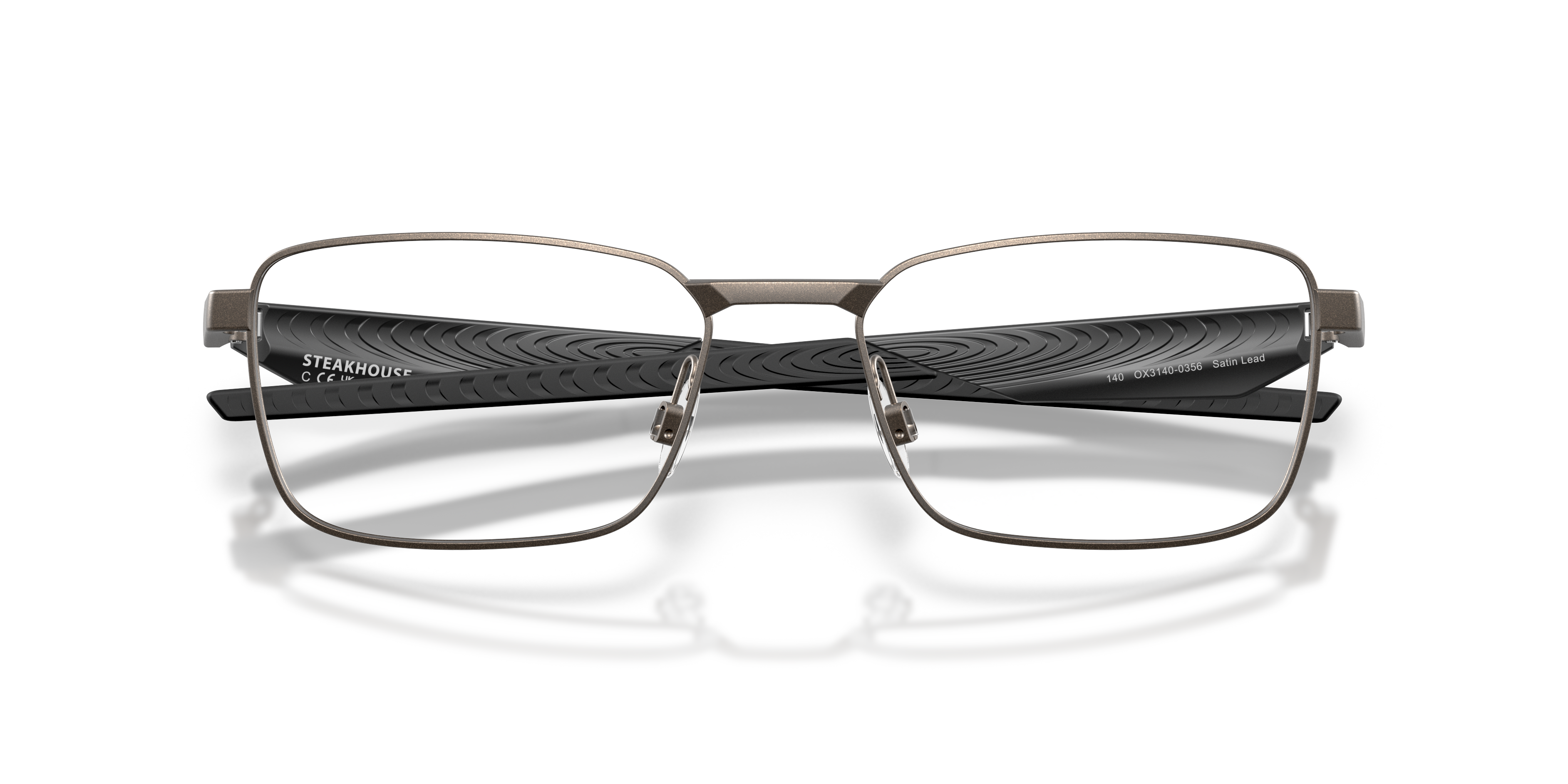 Oakley OX3140 Steakhouse Rectangle Eyeglasses - Satin Black