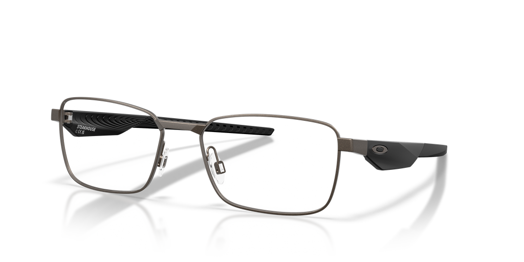 Oakley OX3140 Steakhouse Rectangle Eyeglasses - Satin Lead