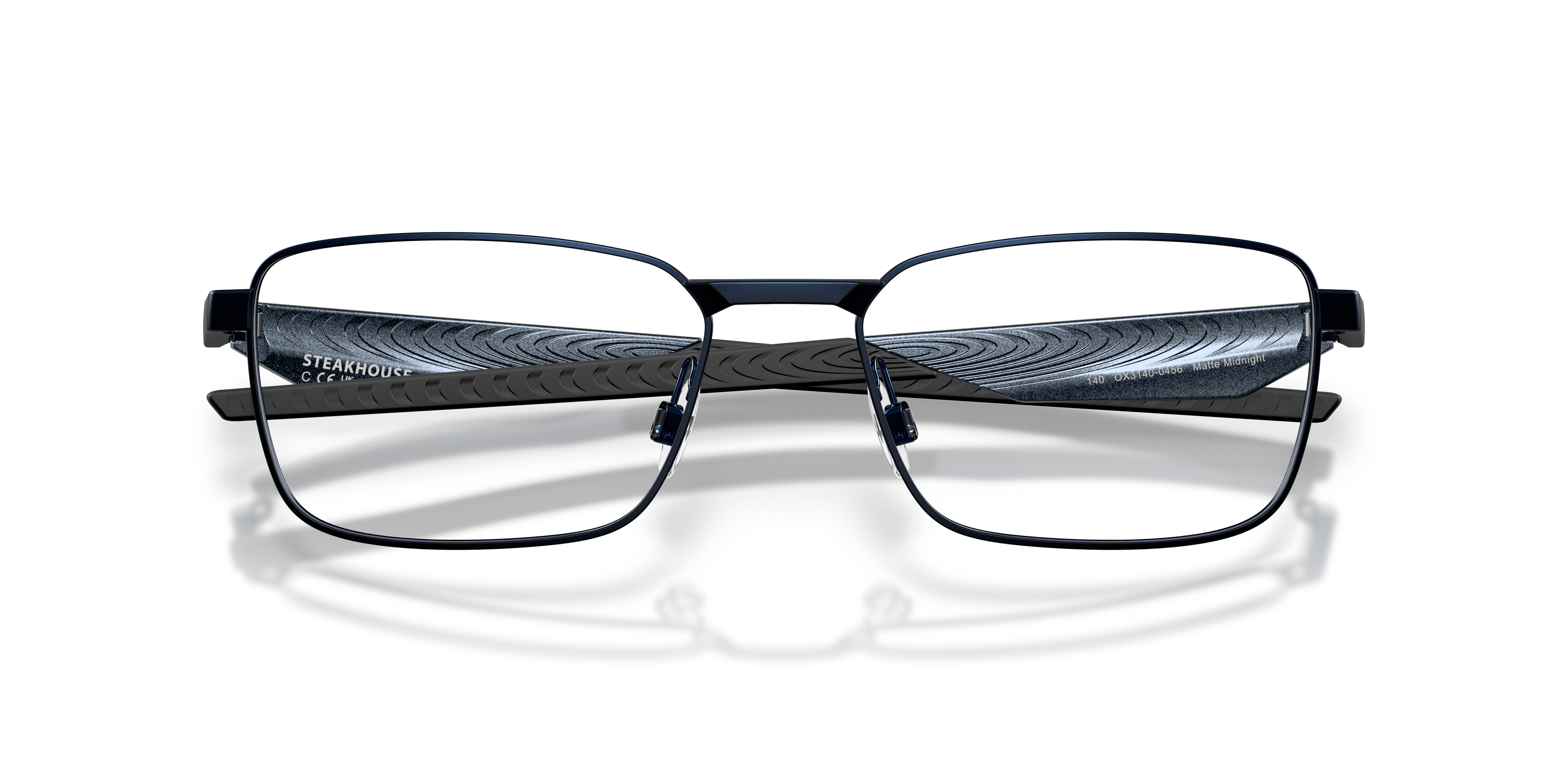 Oakley OX3140 Steakhouse Rectangle Eyeglasses - Satin Black