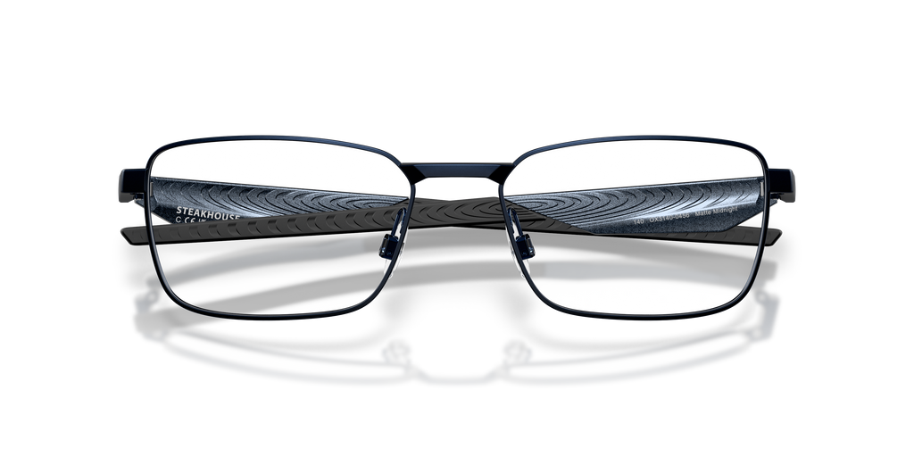 Oakley OX3140 Steakhouse Rectangle Eyeglasses - Satin Light Steel