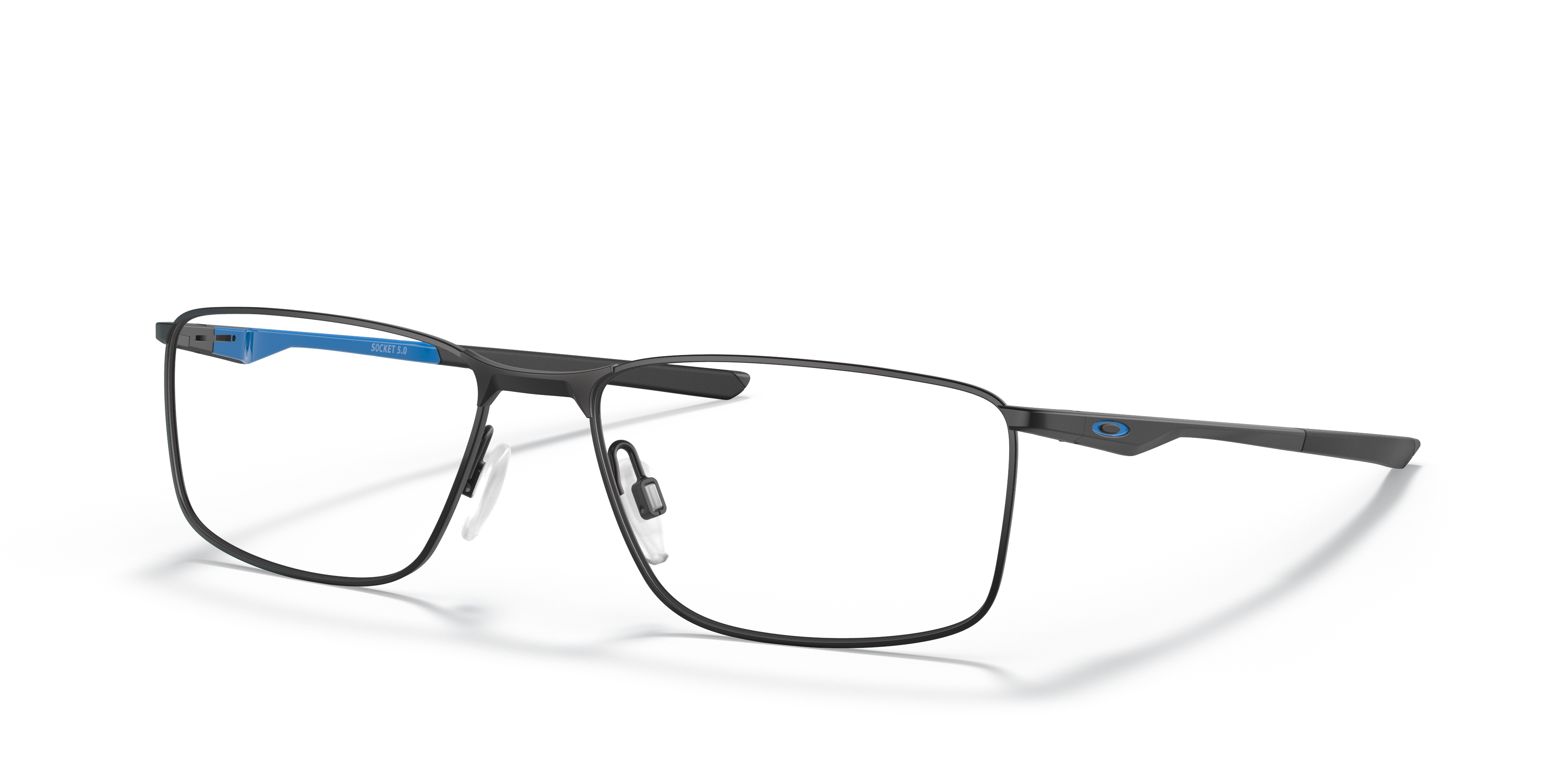 Oakley OX3217 Socket 5.0 Cobalt Collection Rectangle Eyeglasses - Satin Black