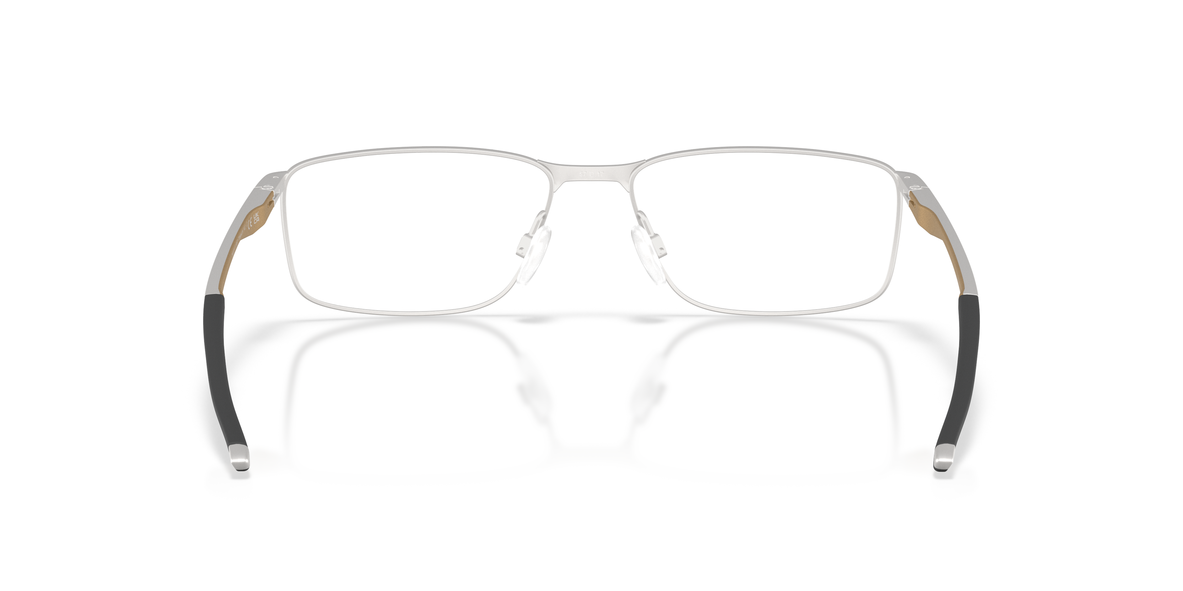 Oakley OX3217 Socket 5.0 Alloy Collection Rectangle Eyeglasses - Titanium
