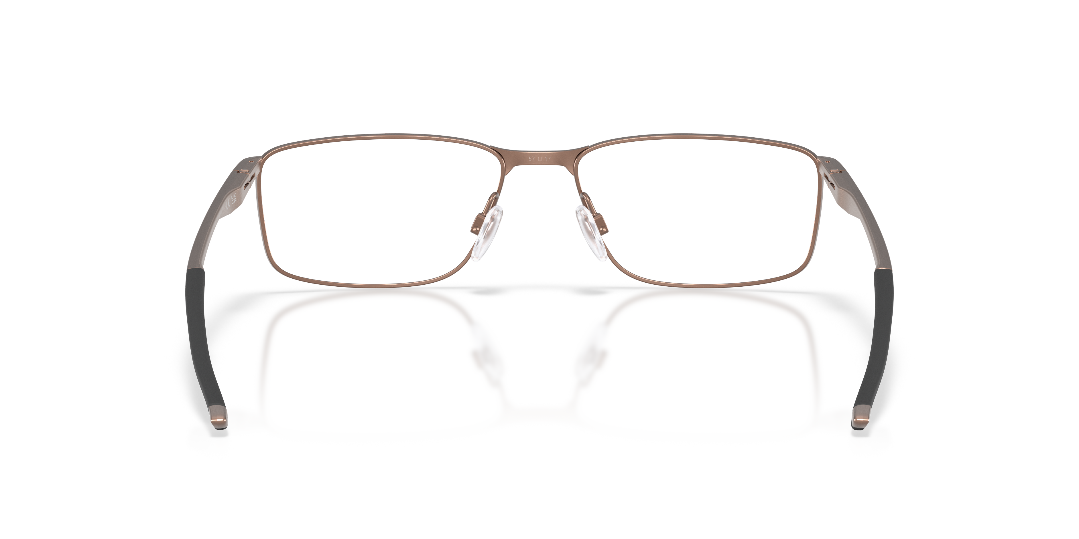 Oakley OX3217 Socket 5.0 Limitless Collection Rectangle Eyeglasses - Mahogany