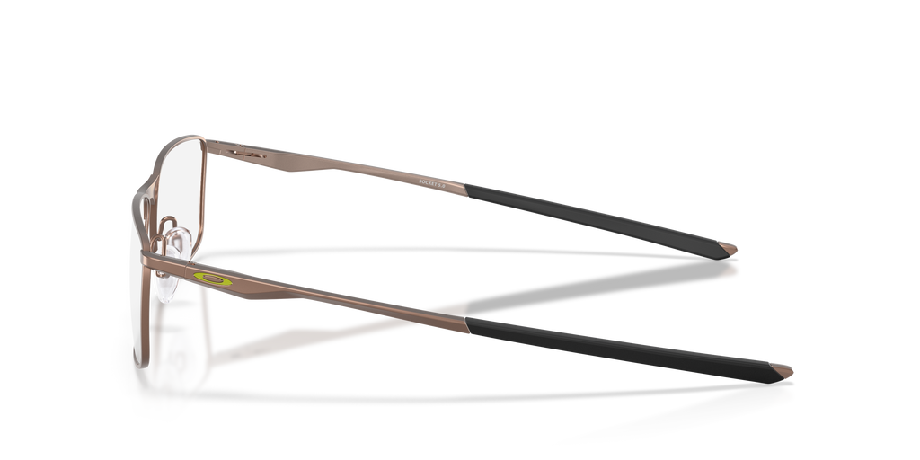 Oakley OX3217 Socket 5.0 Limitless Collection Rectangle Eyeglasses - Mahogany