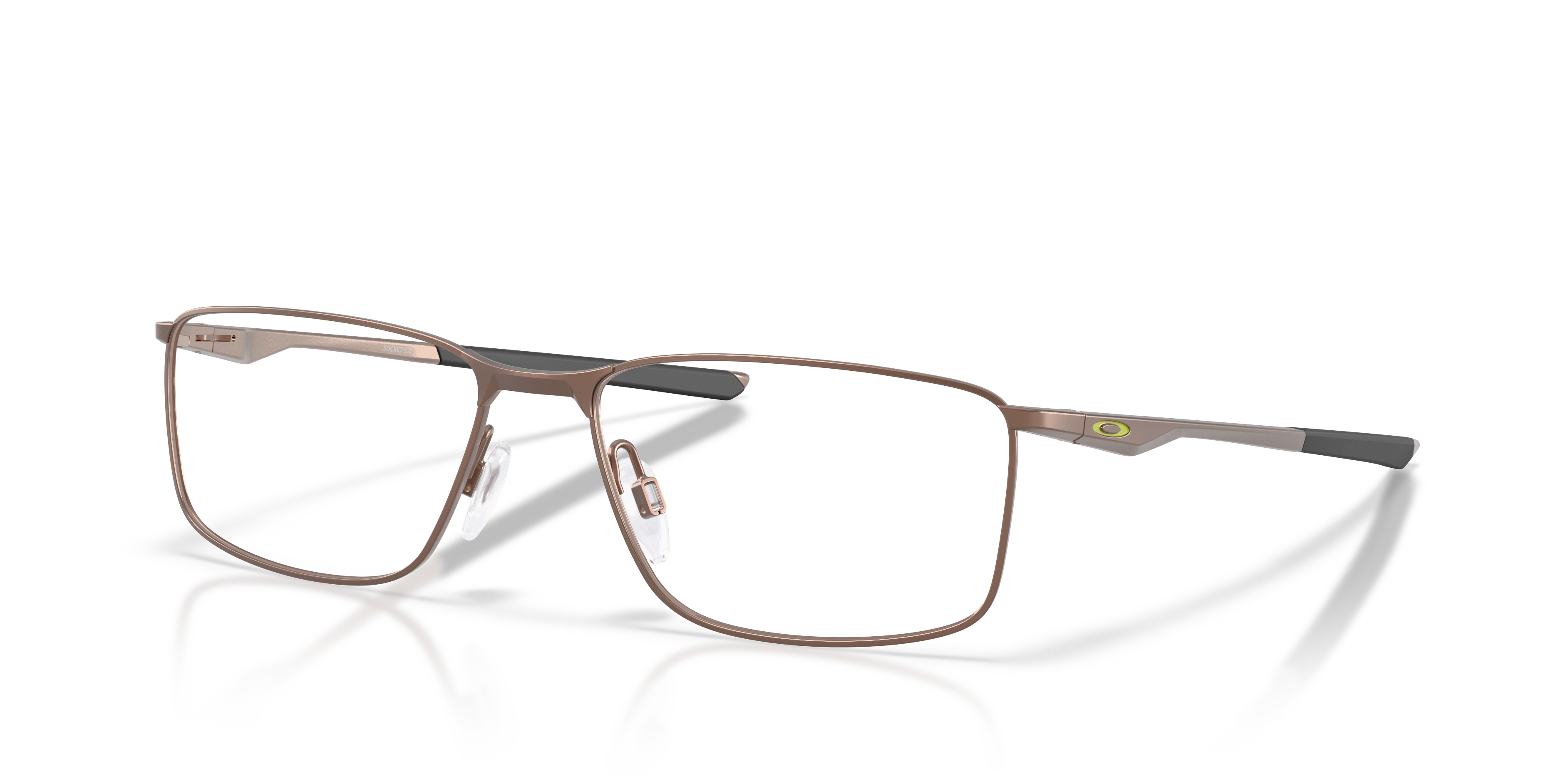 Oakley OX3217 Socket 5.0 Limitless Collection Rectangle Eyeglasses - Mahogany