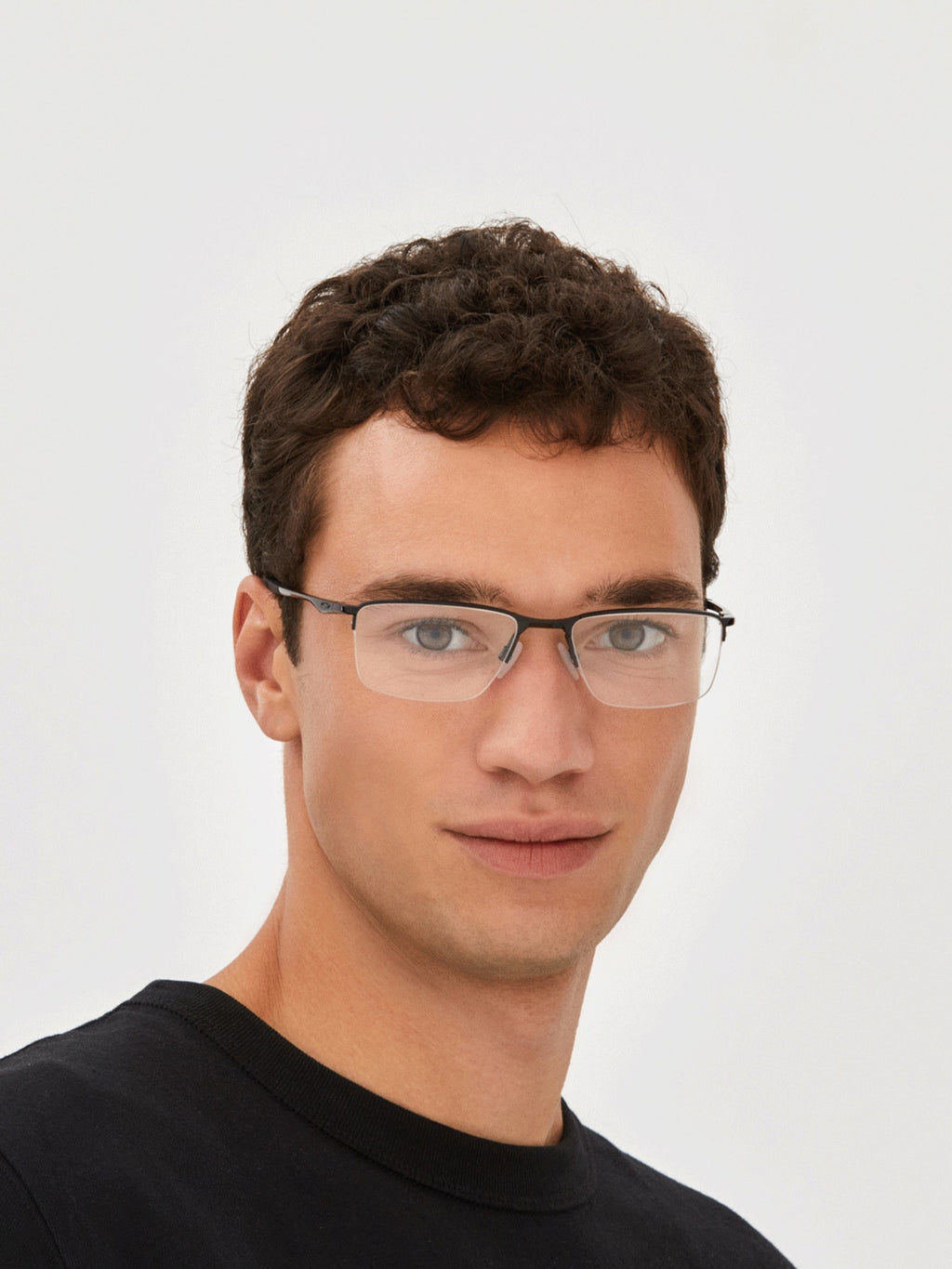 Oakley OX3218 Socket 5.5 Rectangle Eyeglasses - Matte Midnight