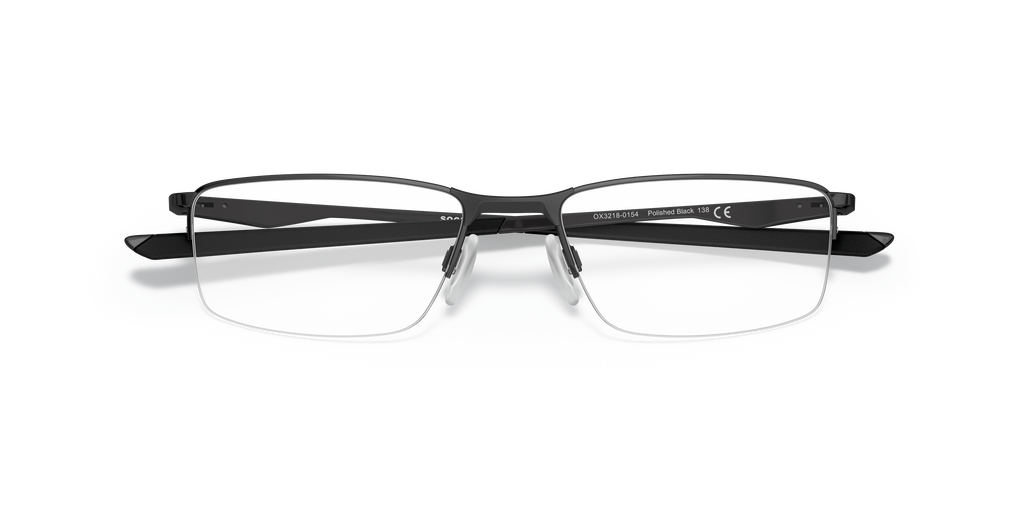 Oakley OX3218 Socket 5.5 Rectangle Eyeglasses - Matte Midnight