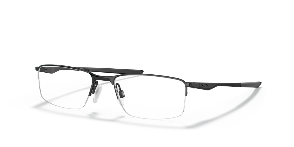 Oakley OX3218 Socket 5.5 Rectangle Eyeglasses - Polished Black