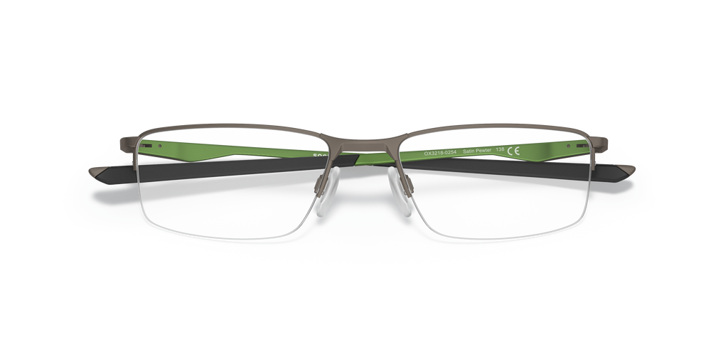 Oakley OX3218 Socket 5.5 Rectangle Eyeglasses - Satin Lead