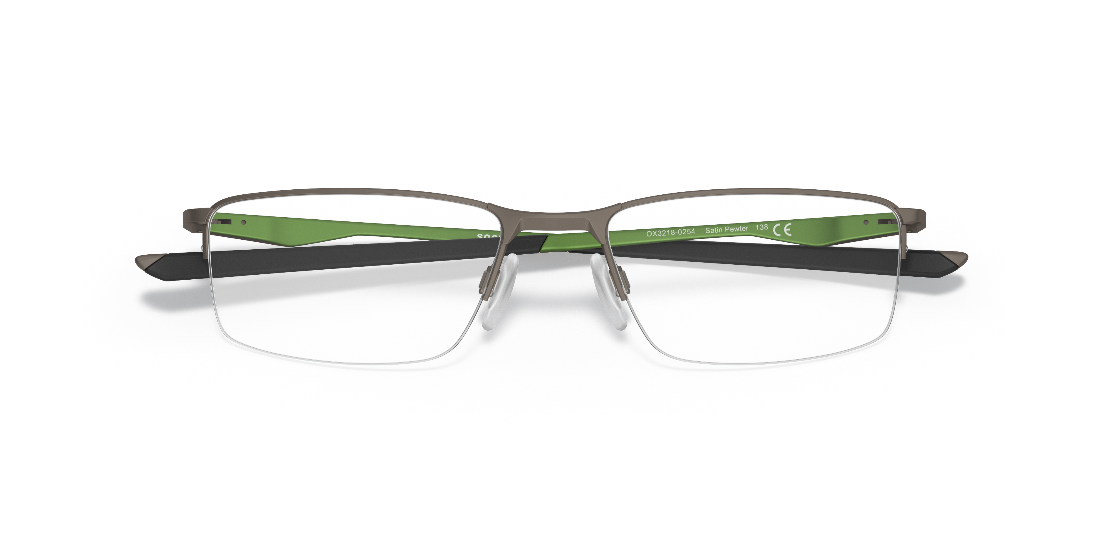 Oakley OX3218 Socket 5.5 Rectangle Eyeglasses - Satin Lead