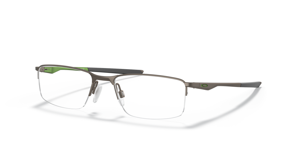 Oakley OX3218 Socket 5.5 Rectangle Eyeglasses - Satin Pewter