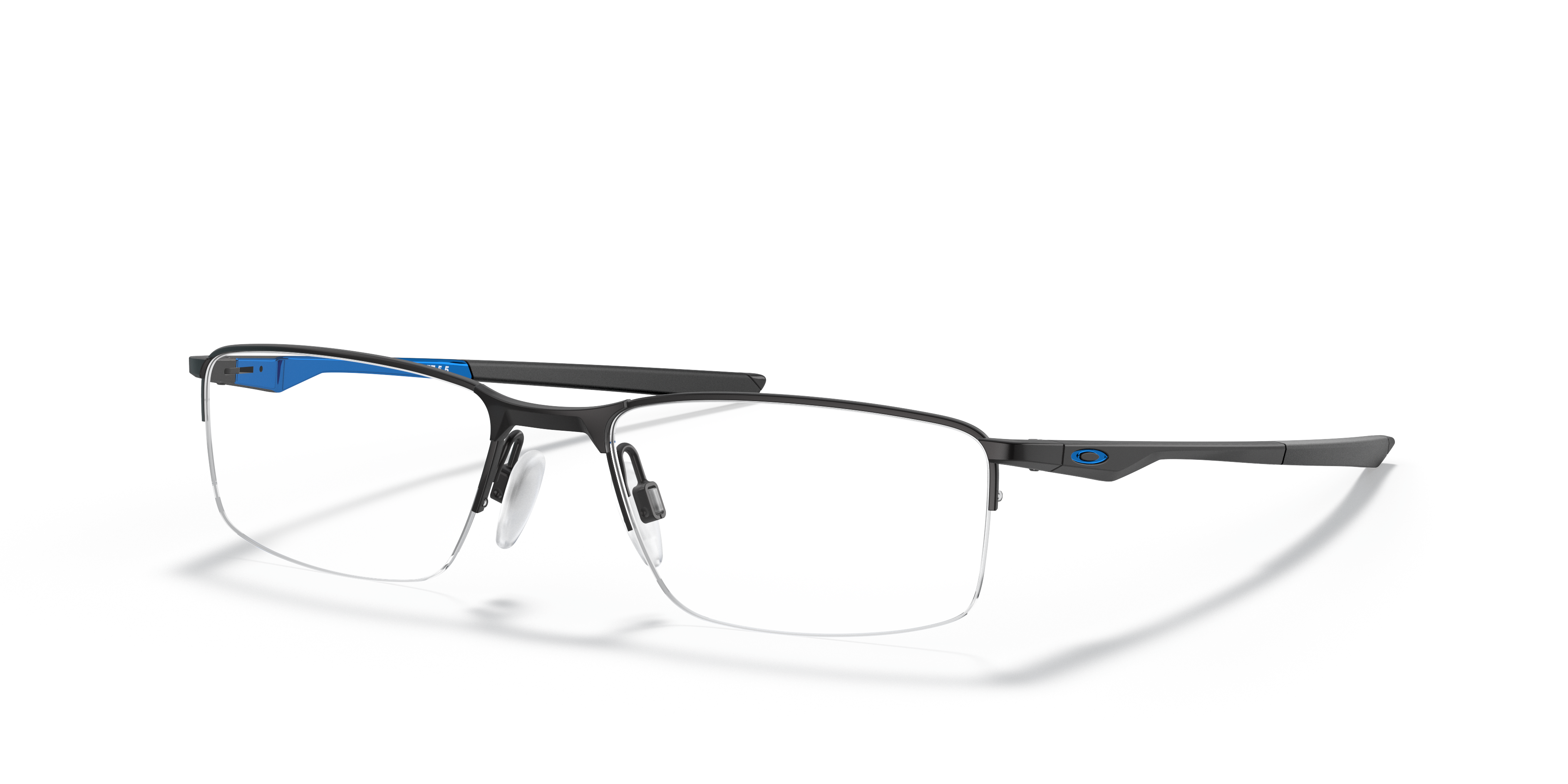 Oakley OX3218 Socket 5.5 Cobalt Collection Rectangle Eyeglasses - Satin Black