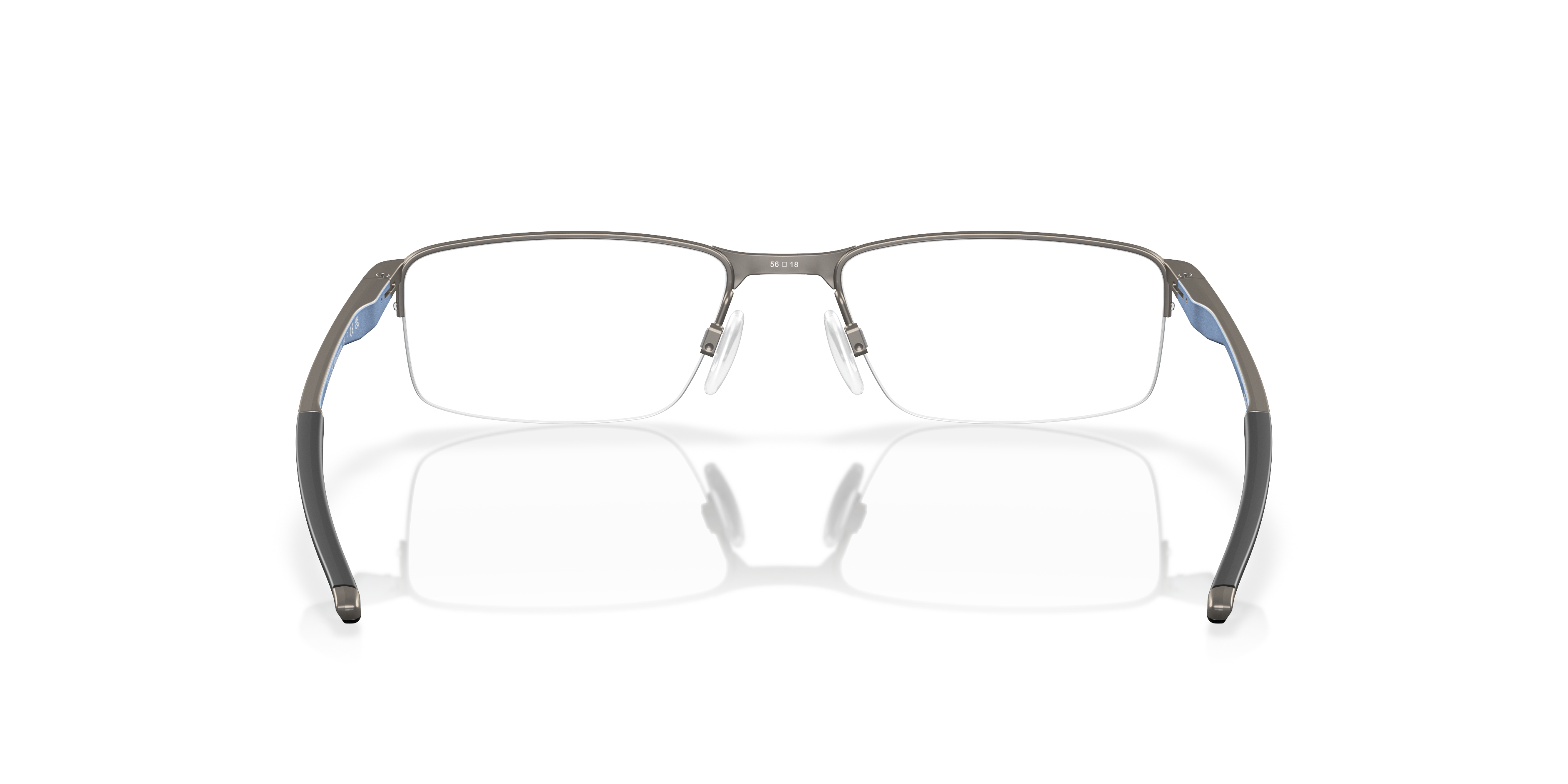 Oakley OX3218 Socket 5.5 Rectangle Eyeglasses - Matte Gunmetal