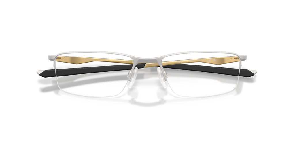 Oakley OX3218 Socket 5.5 Alloy Collection Rectangle Eyeglasses - Titanium