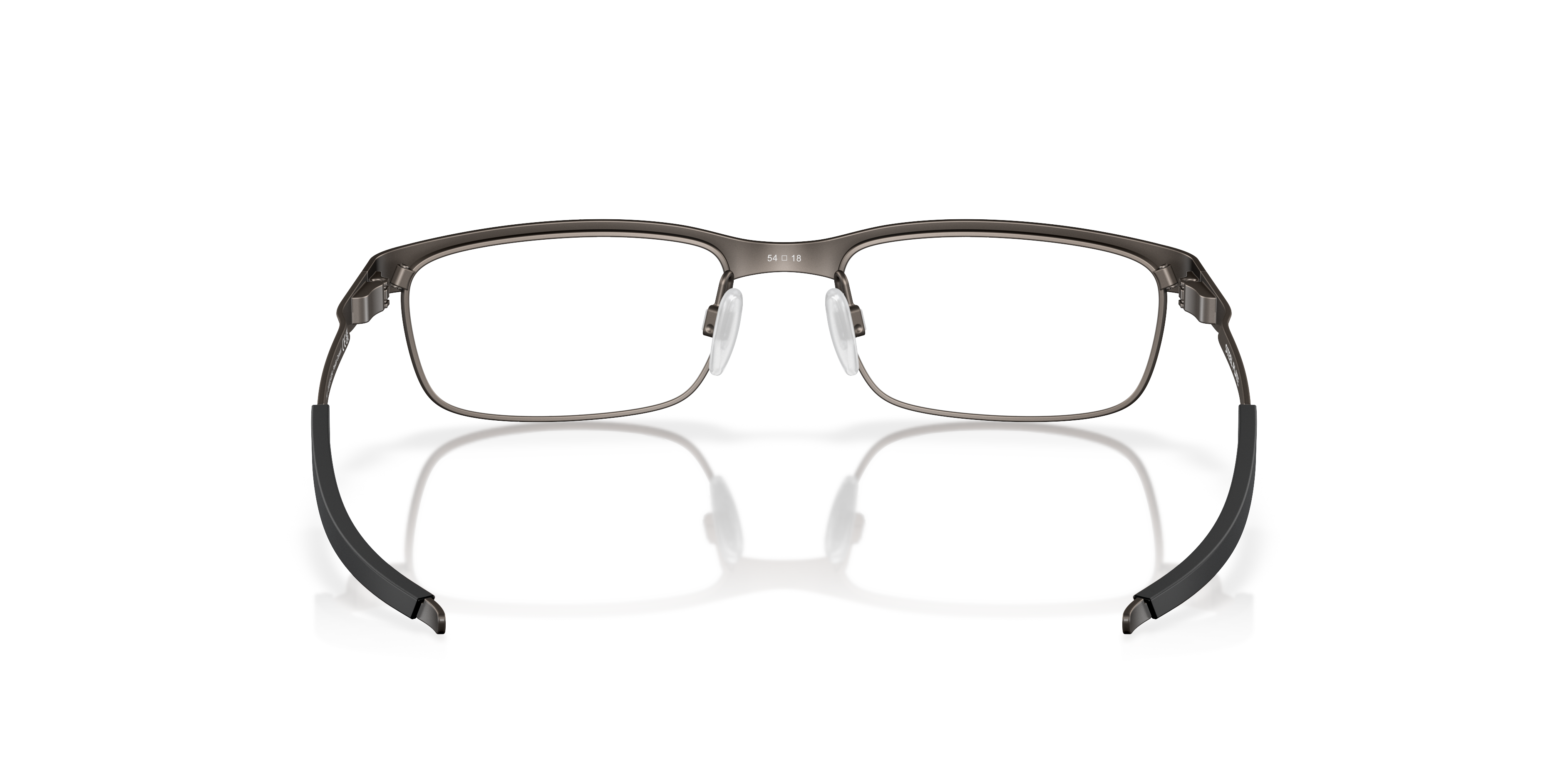 Oakley OX3222 Steel Plate Rectangle Eyeglasses - Powder Cement