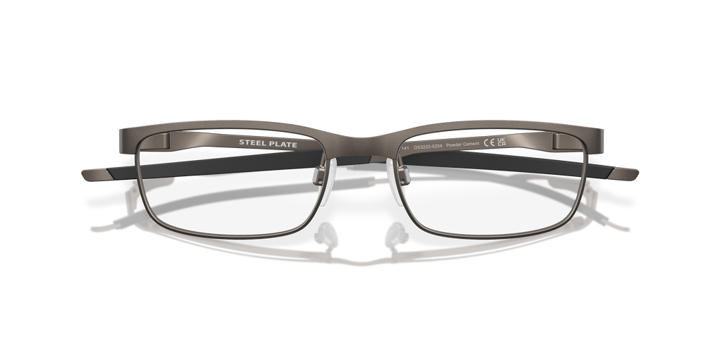 Oakley OX3222 Steel Plate Rectangle Eyeglasses - Powder Midnight