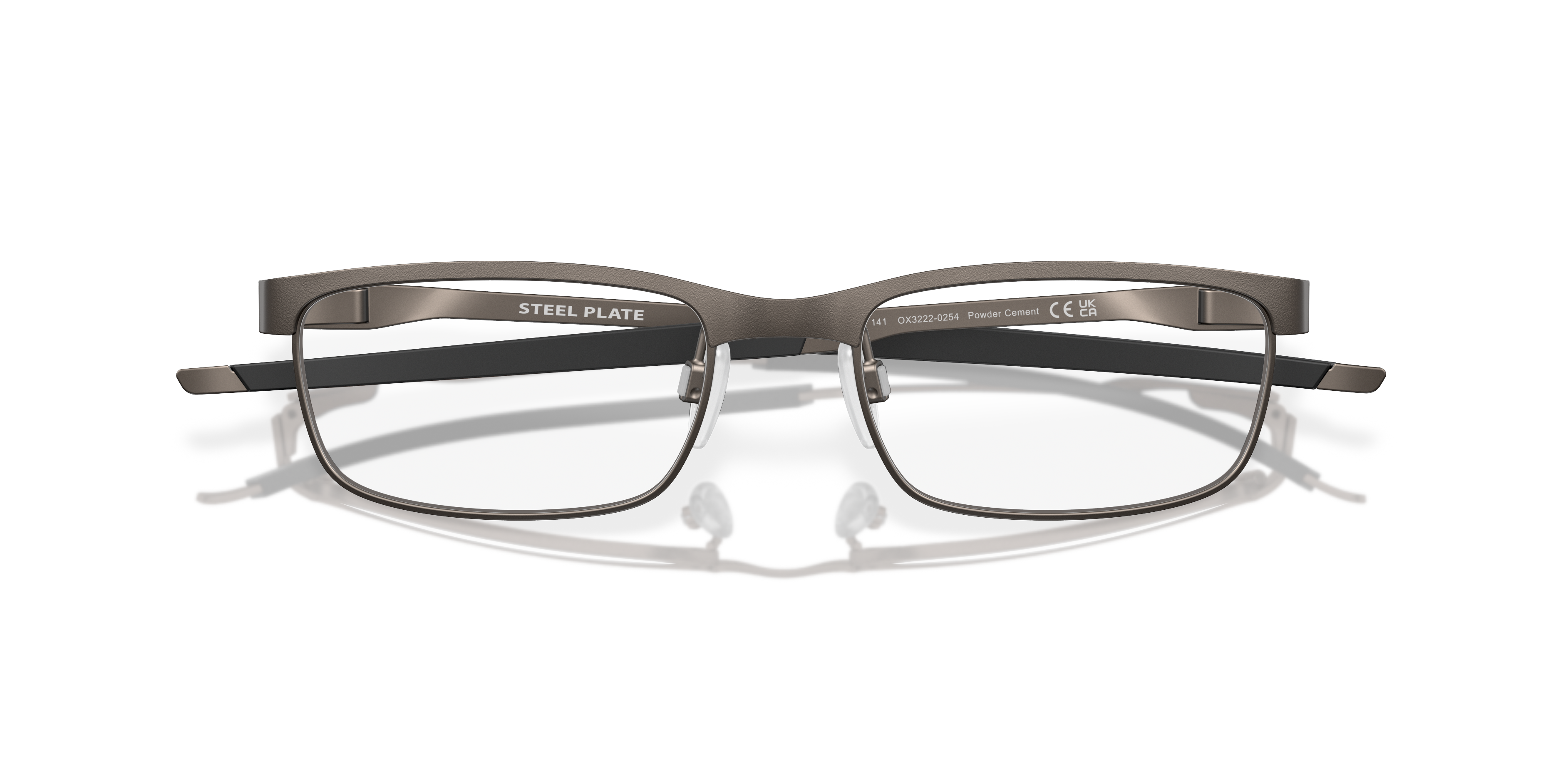 Oakley OX3222 Steel Plate Rectangle Eyeglasses - Powder Midnight