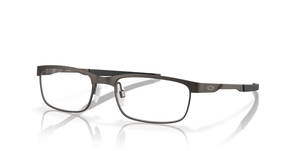Oakley OX3222 Steel Plate Rectangle Eyeglasses - Powder Cement