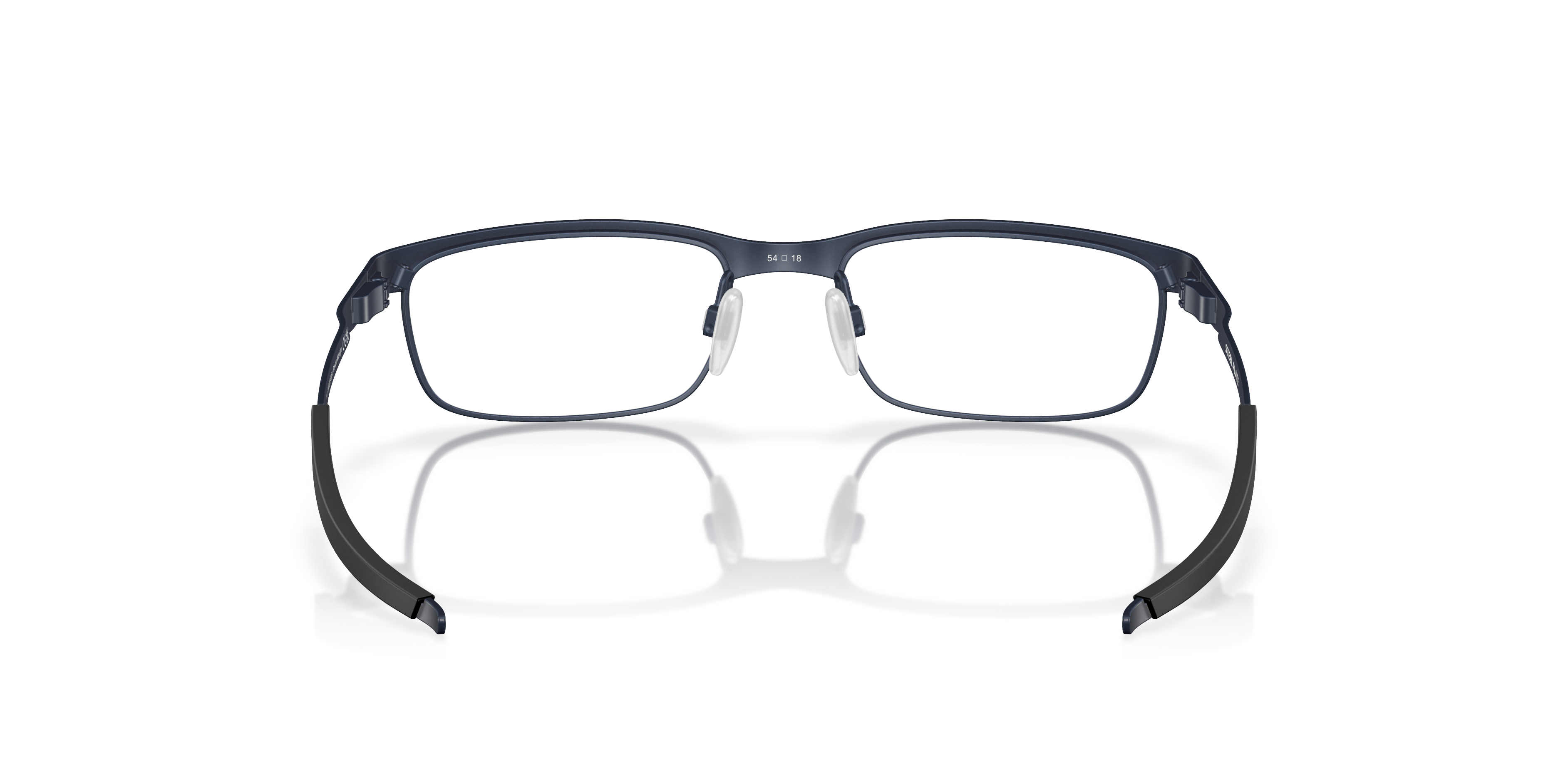 Oakley OX3222 Steel Plate Rectangle Eyeglasses - Powder Cement