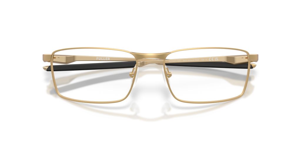 Oakley OX3227 Fuller Alloy Collection Rectangle Eyeglasses - Antique Gold