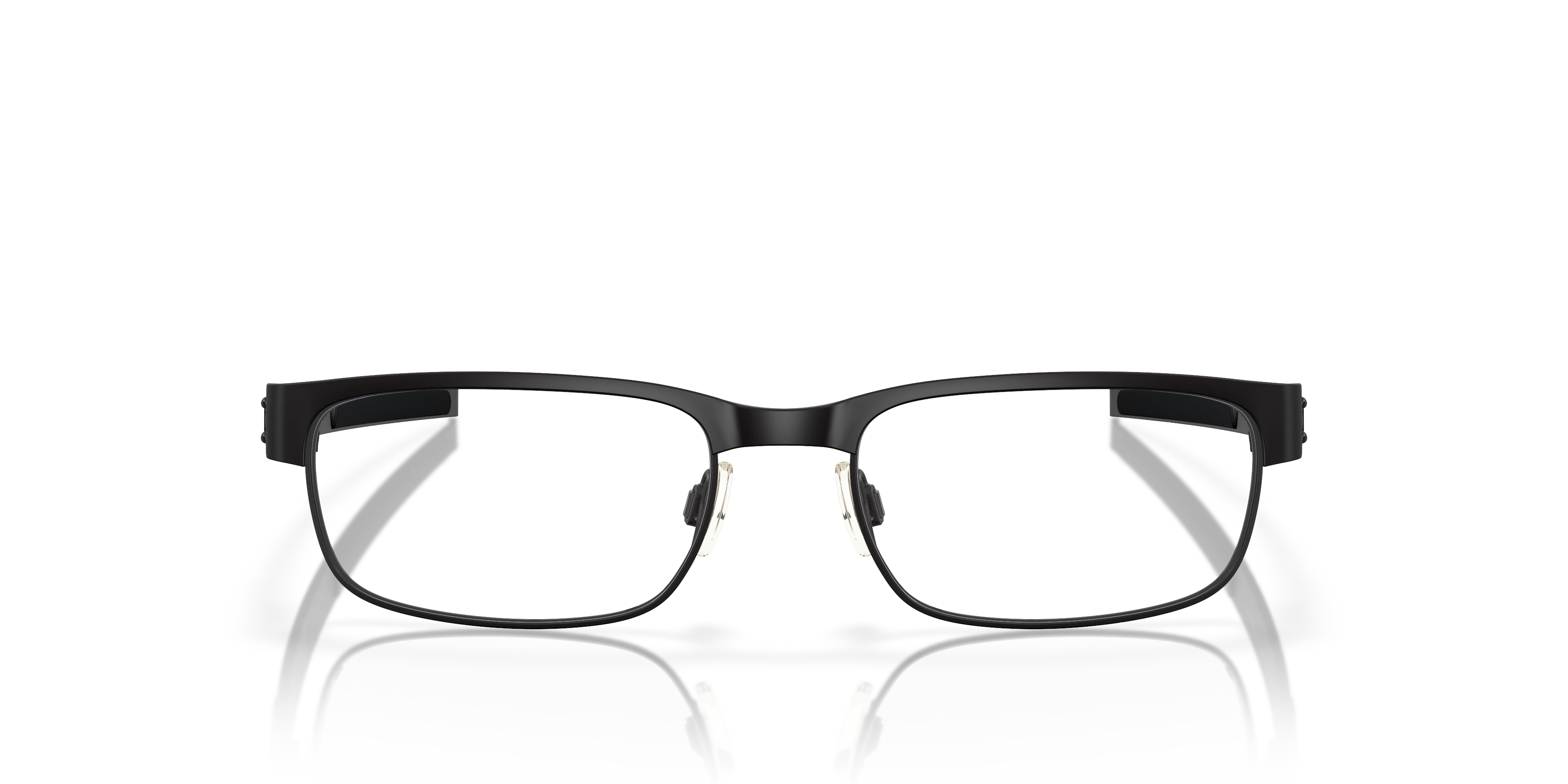 Oakley OX5038 Metal Plate Rectangle Eyeglasses - Matte Black
