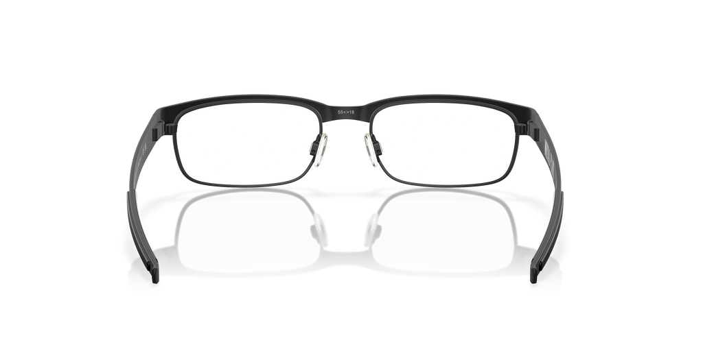 Oakley OX5038 Metal Plate Rectangle Eyeglasses - Matte Black