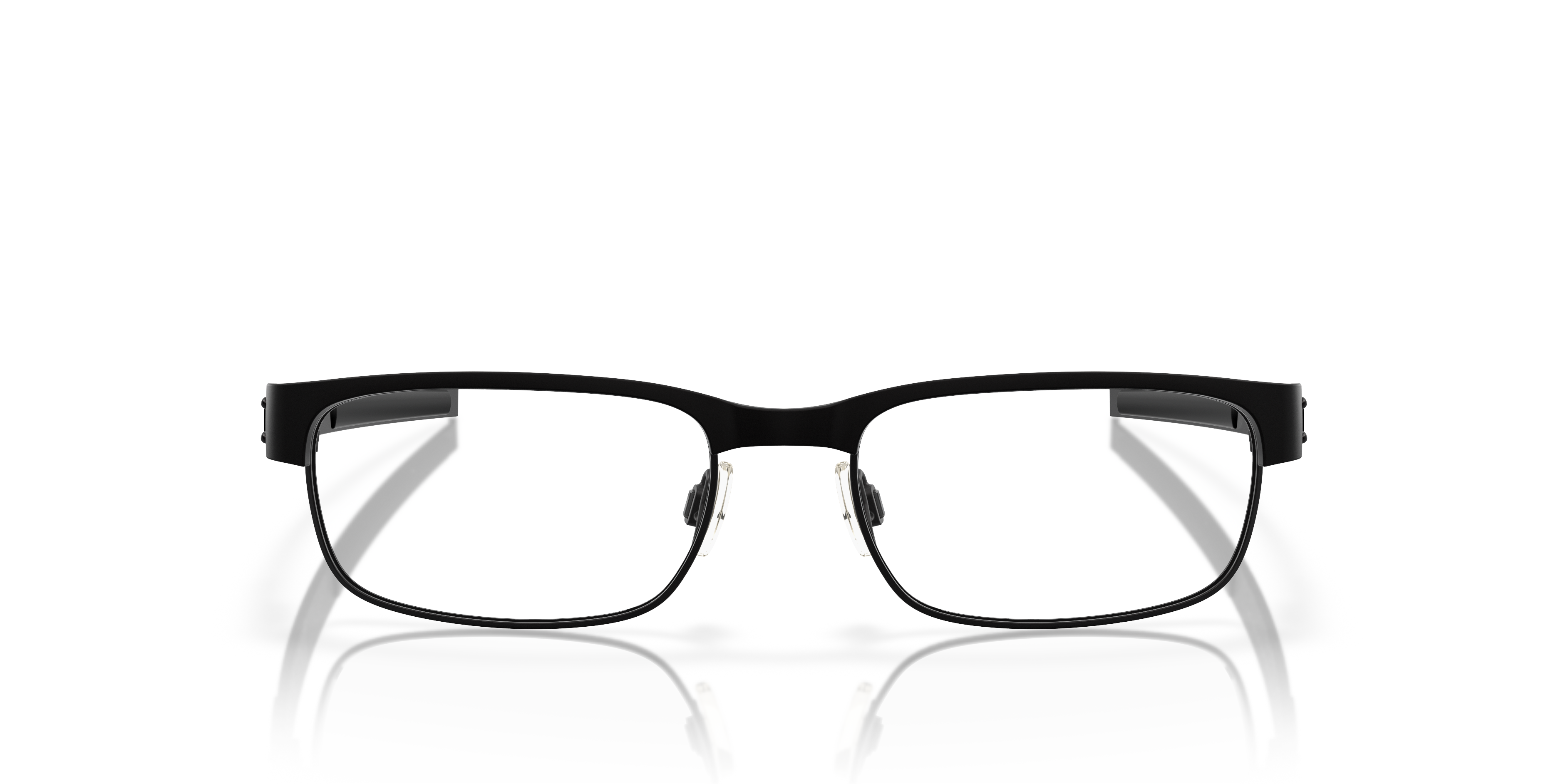 Oakley OX5038 Metal Plate Rectangle Eyeglasses - Matte Black