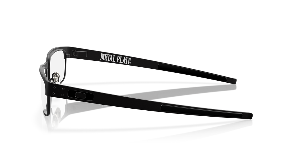 Oakley OX5038 Metal Plate Rectangle Eyeglasses - Matte Black