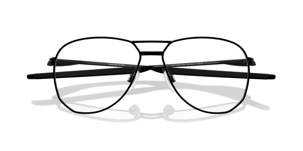 Oakley OX5077 Contrail TI Round Eyeglasses - Satin Black