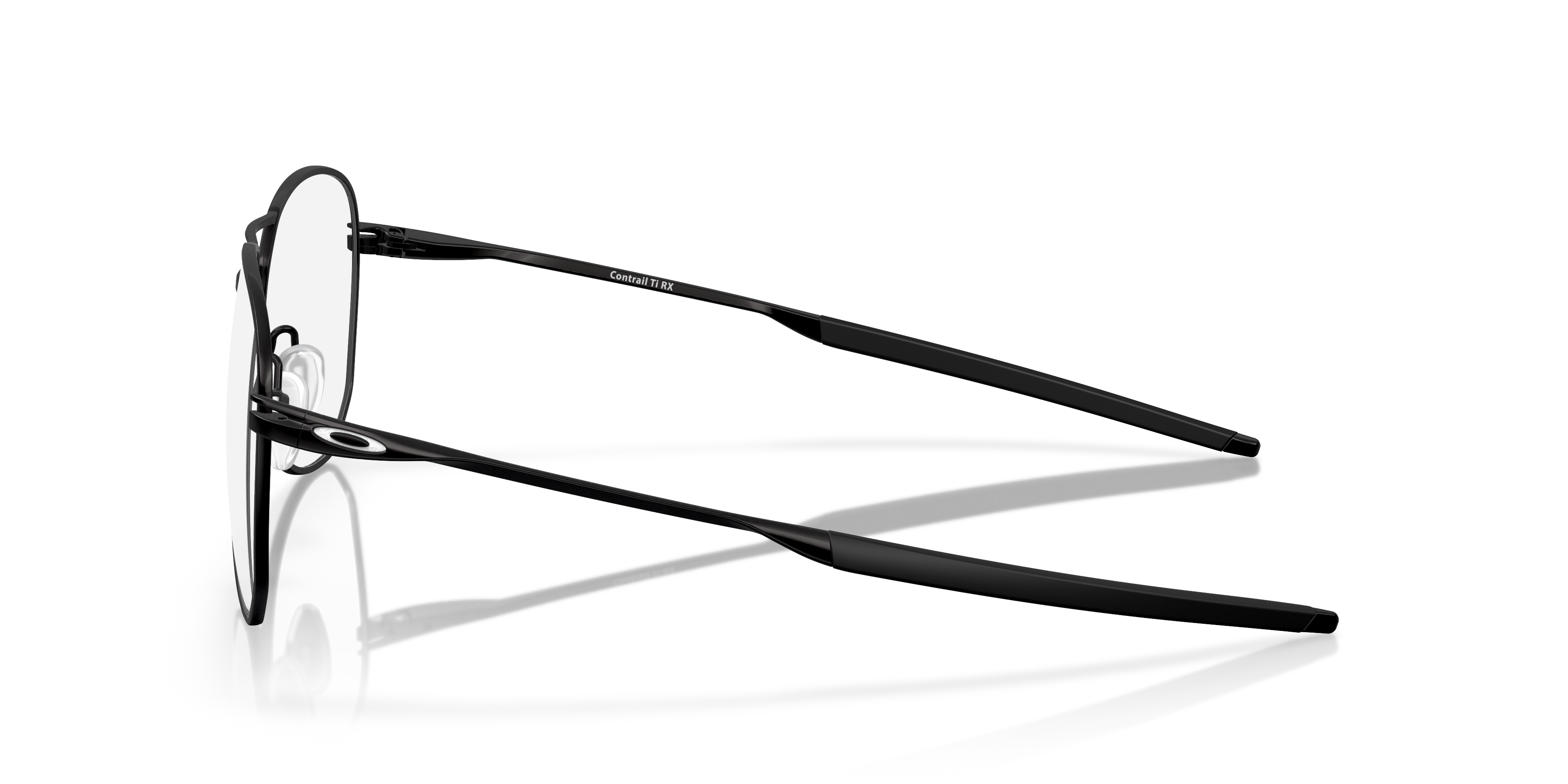 Oakley OX5077 Contrail TI Round Eyeglasses - Satin Black